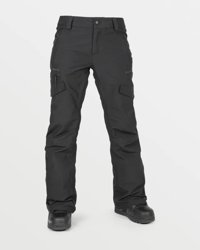Womens Aston Gore-Tex Pants - Black sold by Volcom