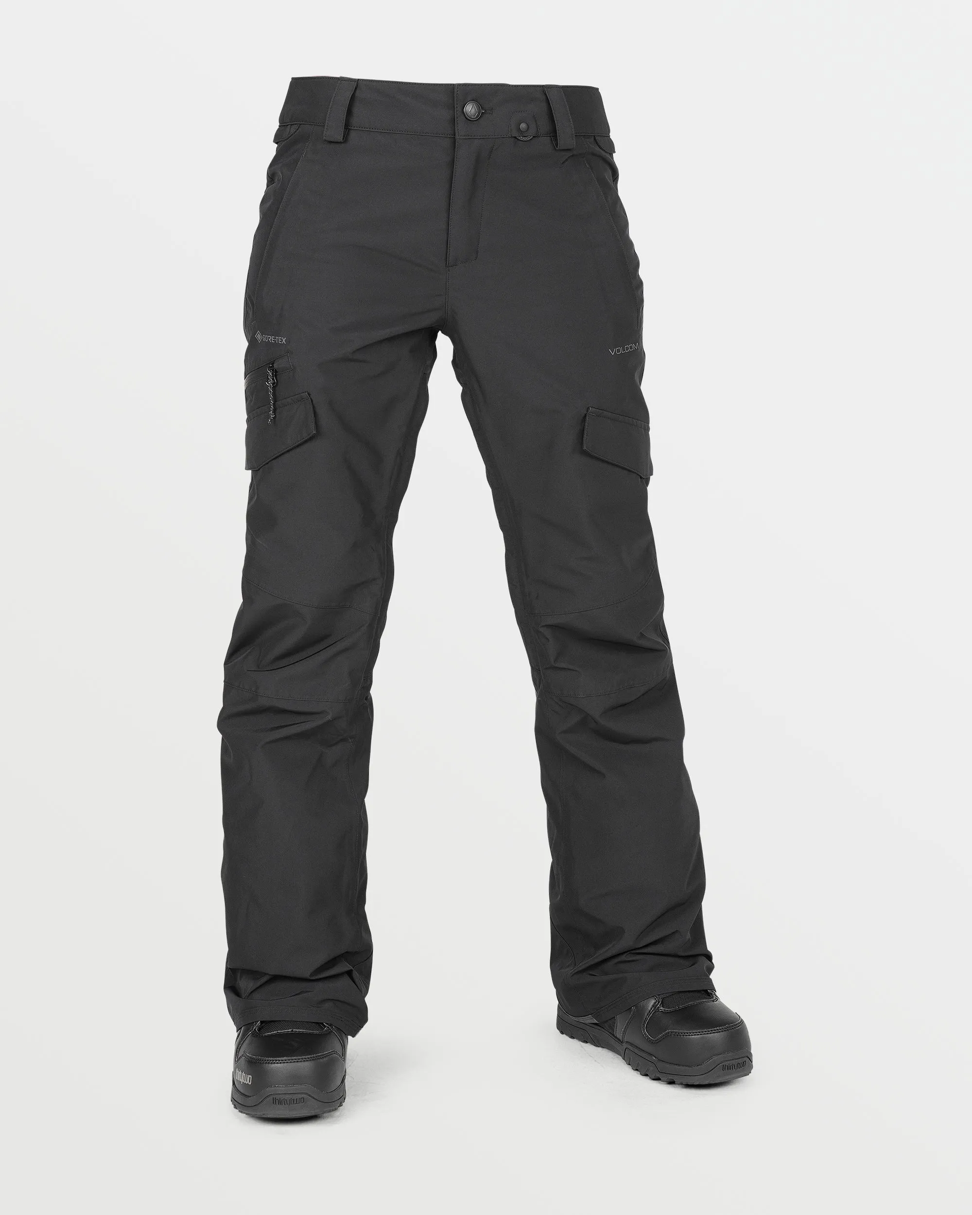 Womens Aston Gore-Tex Pants - Black sold by Volcom