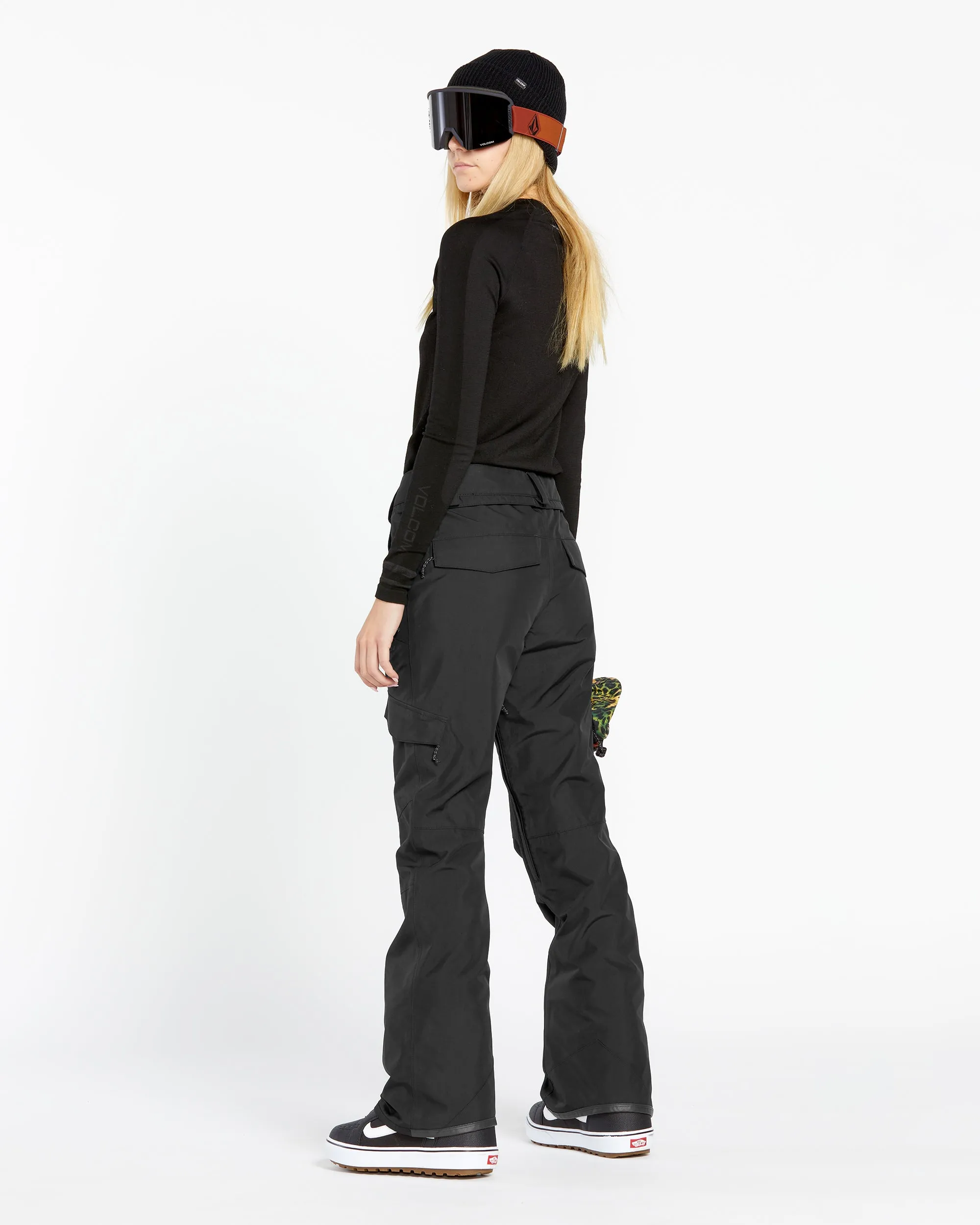 Womens Aston Gore-Tex Pants - Black sold by Volcom product image thumbnail 4