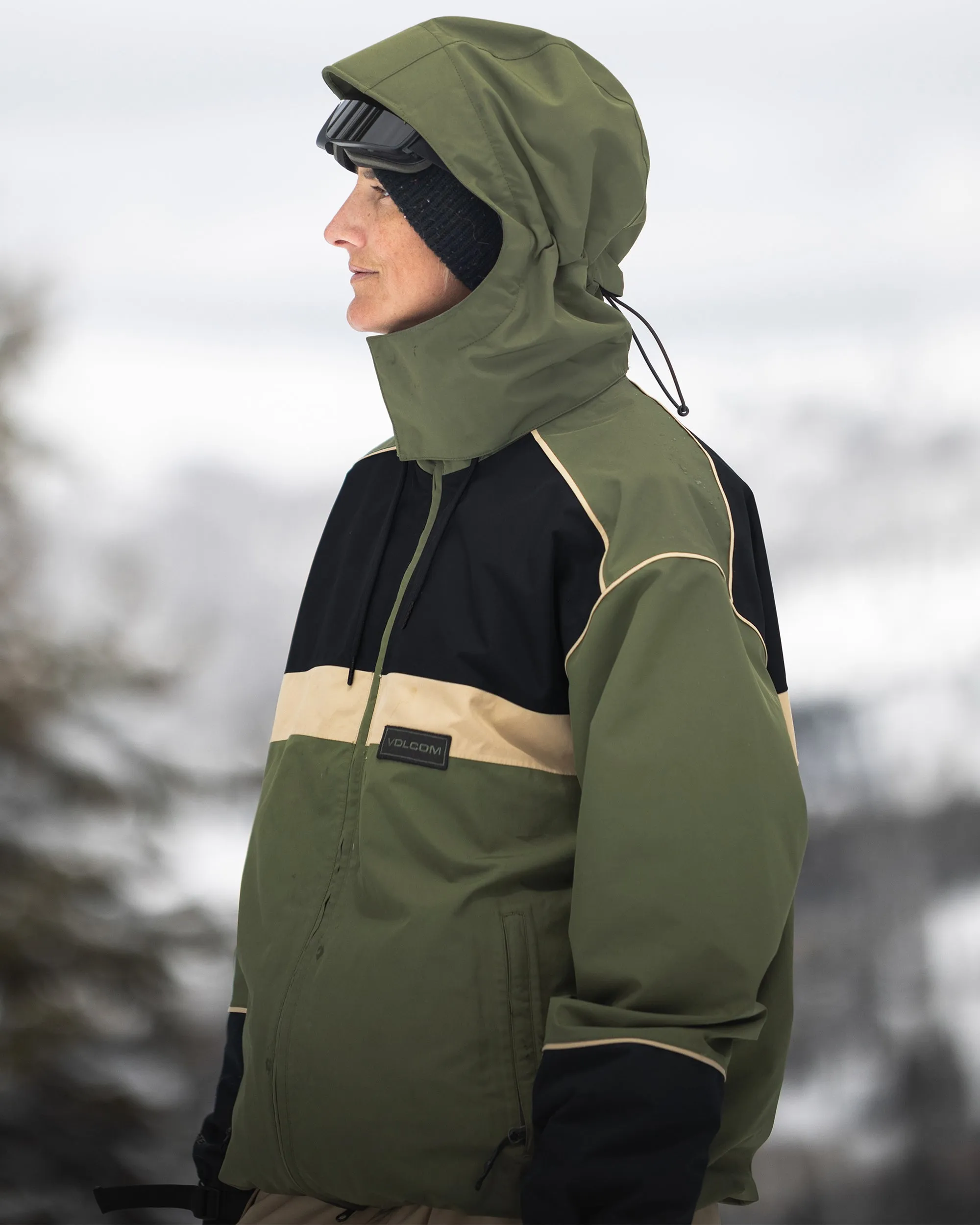DLM Gore-Tex Jacket - Ivy sold by Volcom product image thumbnail 2