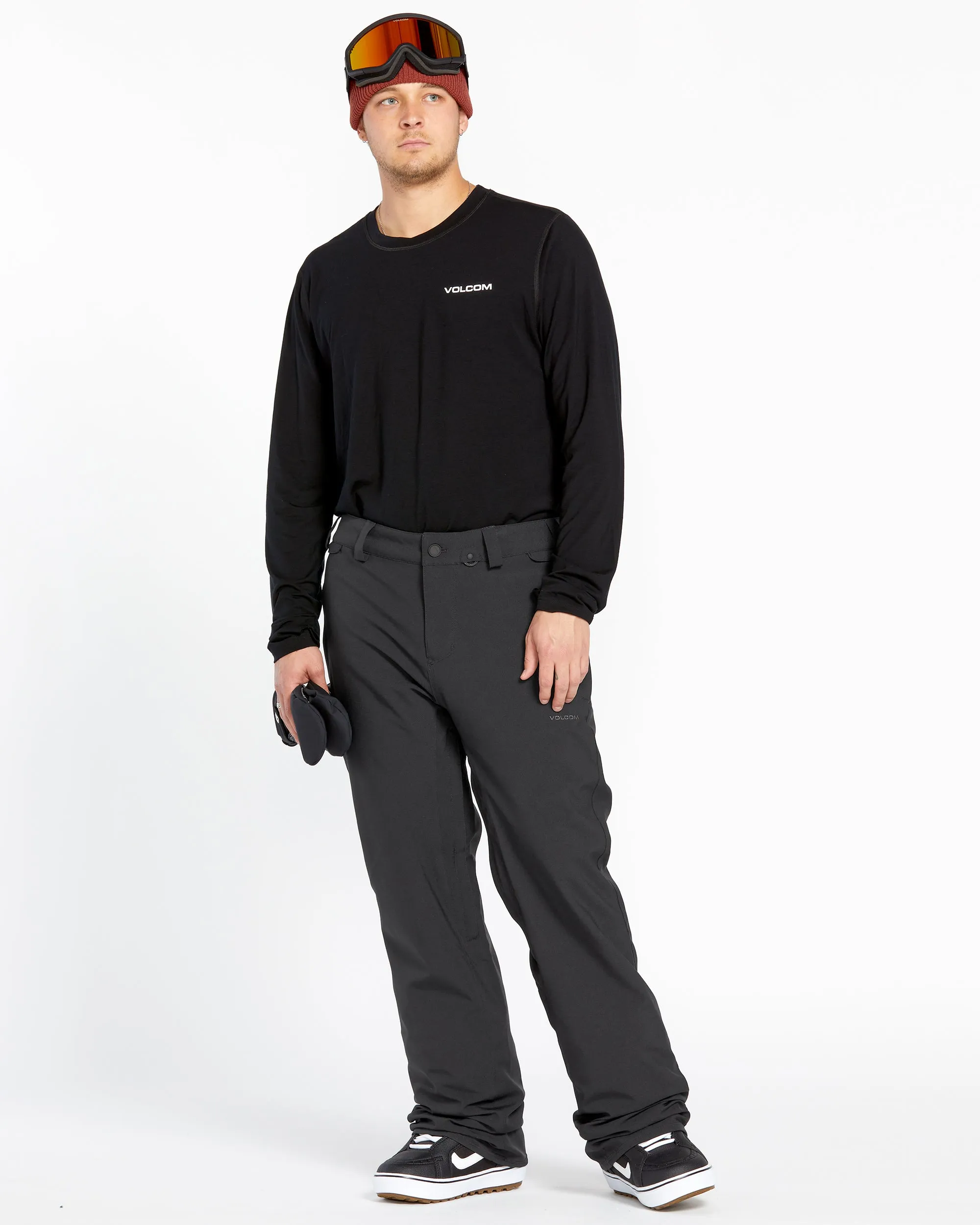 Mens Freakin Snow Chino - Black sold by Volcom product image thumbnail 3