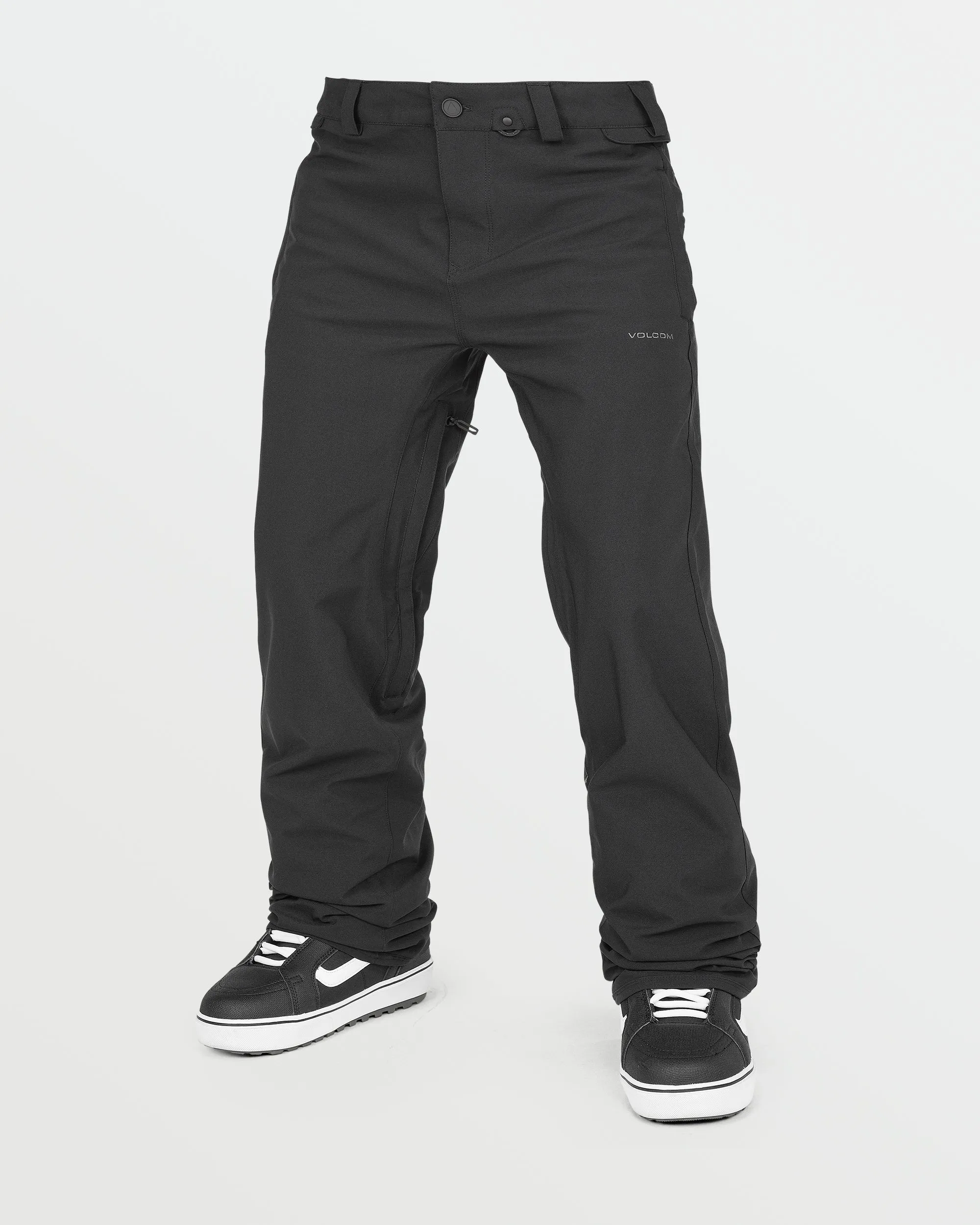 Mens Freakin Snow Chino - Black sold by Volcom