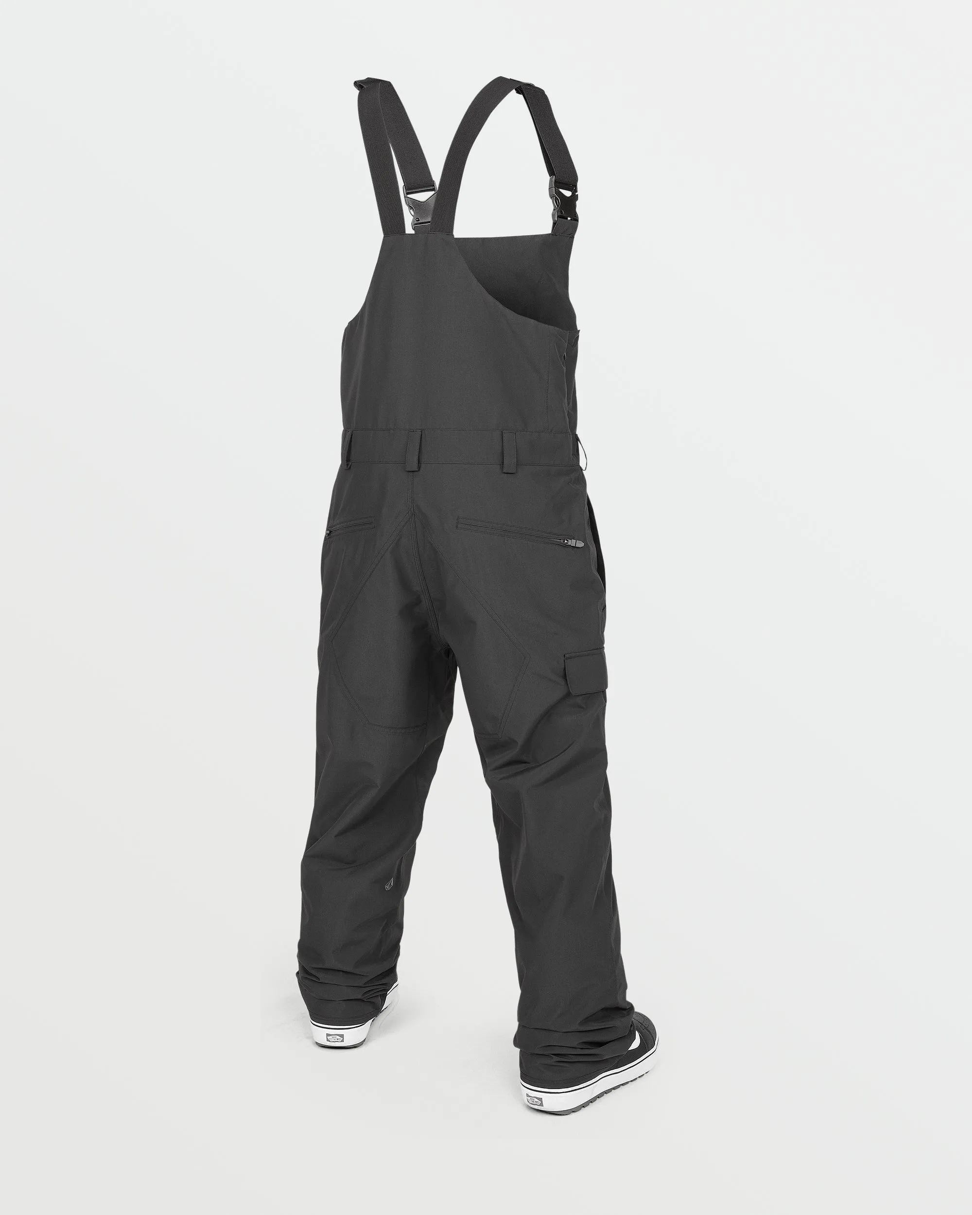 Mens V.Co Sparta Bib Overalls - Black sold by Volcom product image thumbnail 2