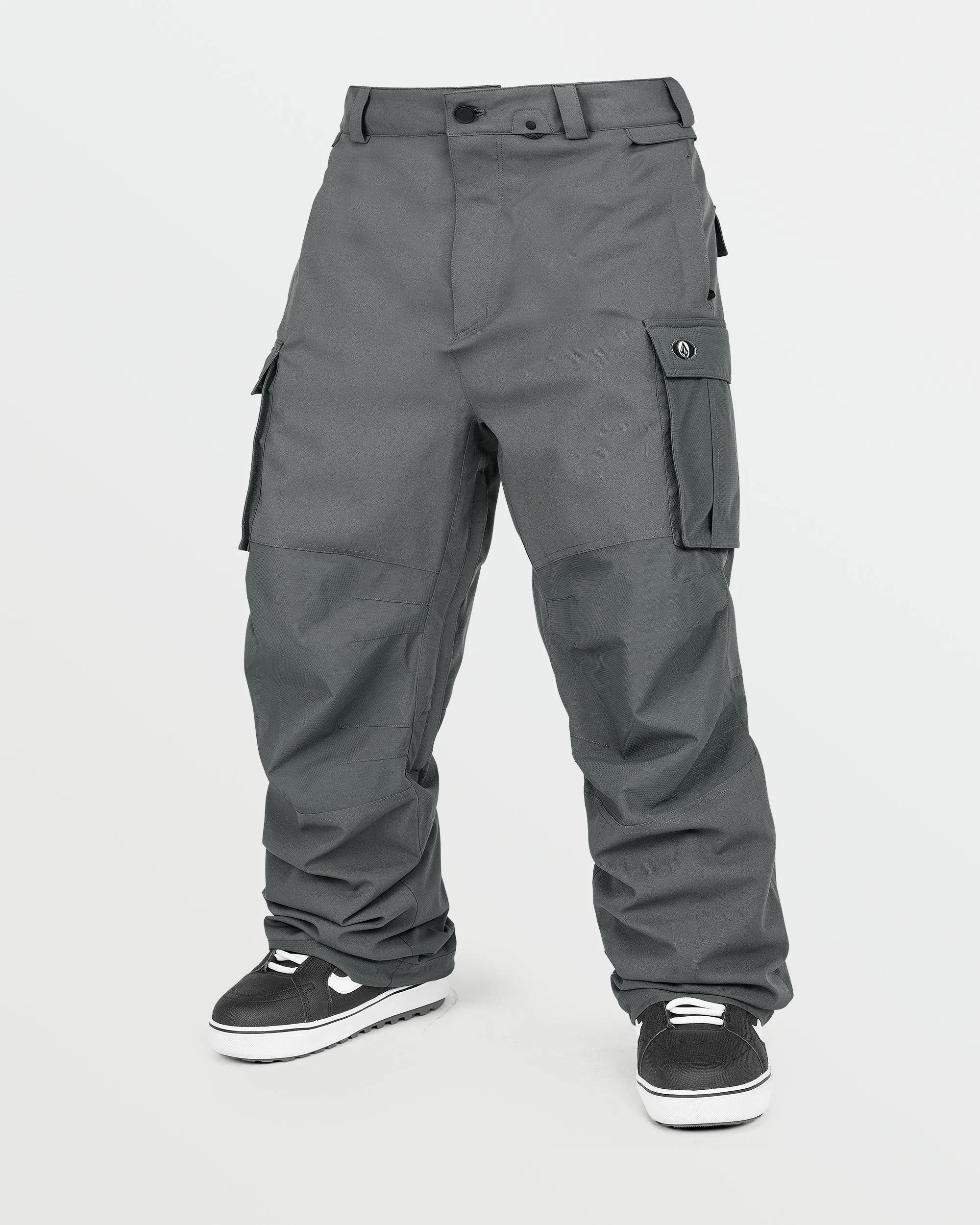 Mens Nwrk Baggy Pants - Charcoal sold by Volcom product image thumbnail 5
