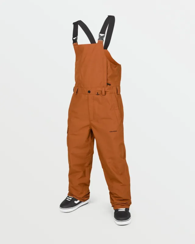 Mens V.Co Sparta Bib Overalls - Caramel sold by Volcom