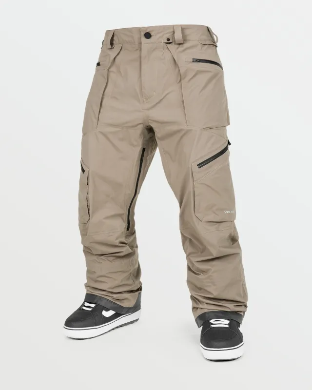 Mens Guch Stretch Gore Pants - Chestnut Brown sold by Volcom
