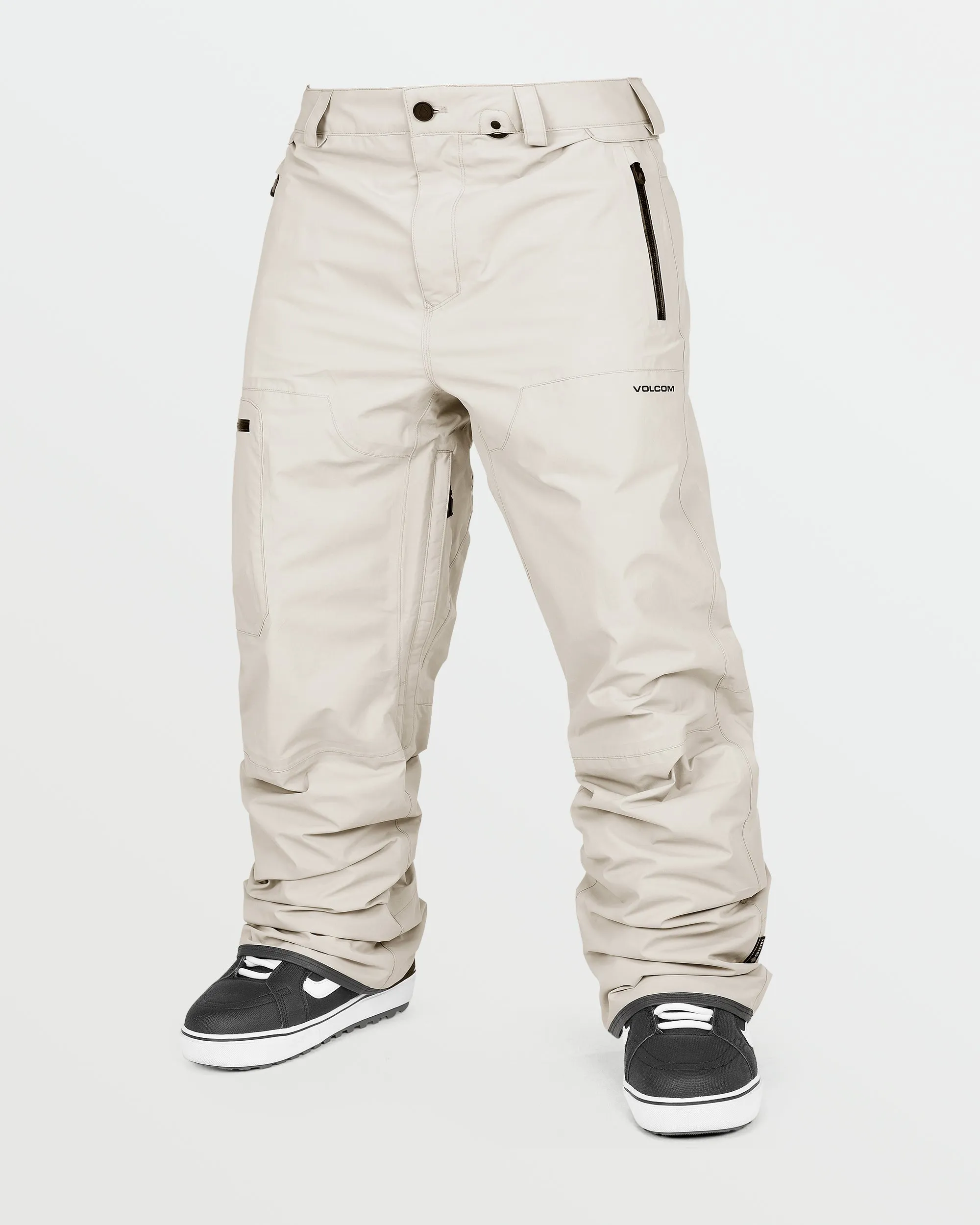 Mens L Gore-Tex Pants - Stone sold by Volcom