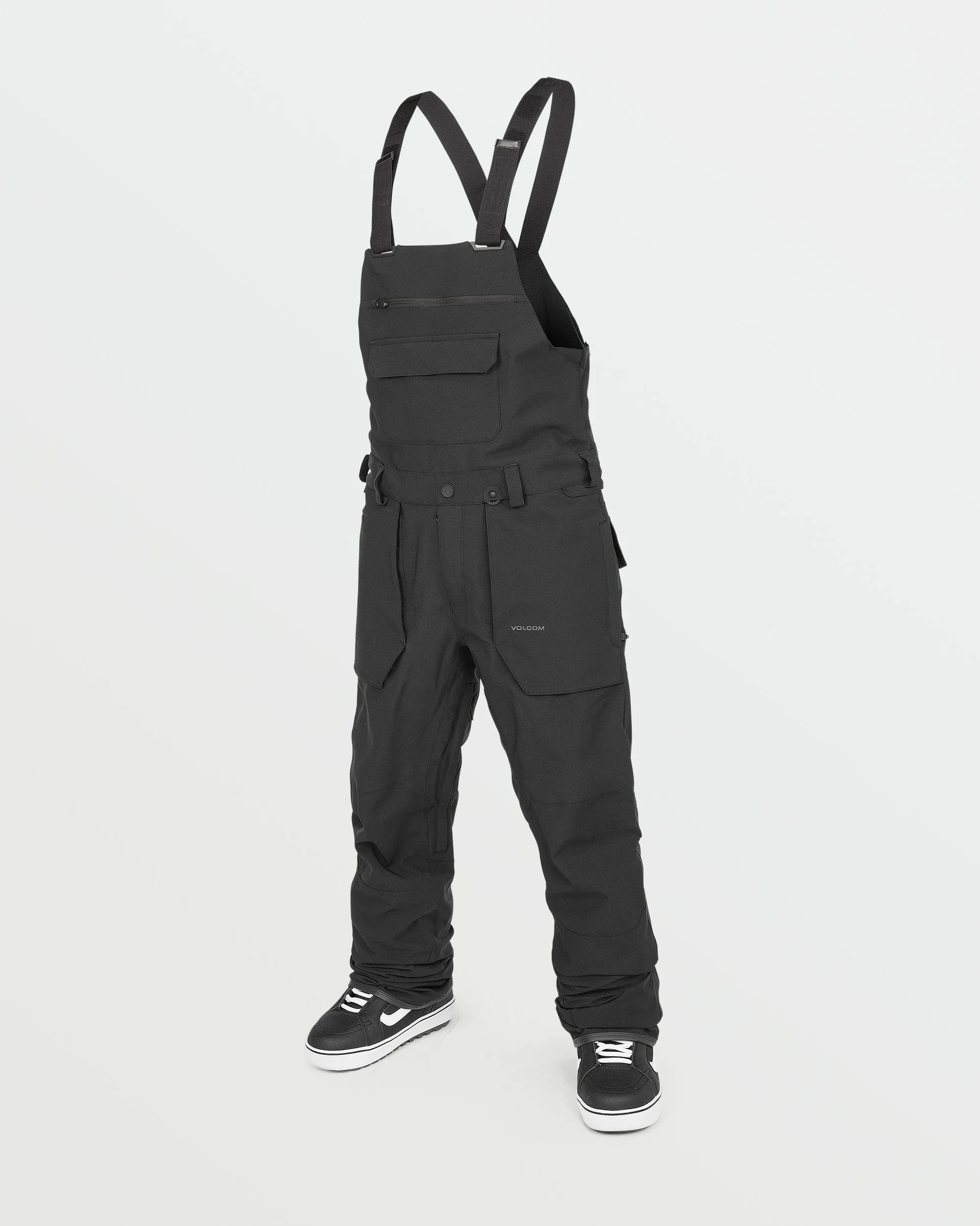 Mens Roan Bib Overalls - Black sold by Volcom product image thumbnail 4