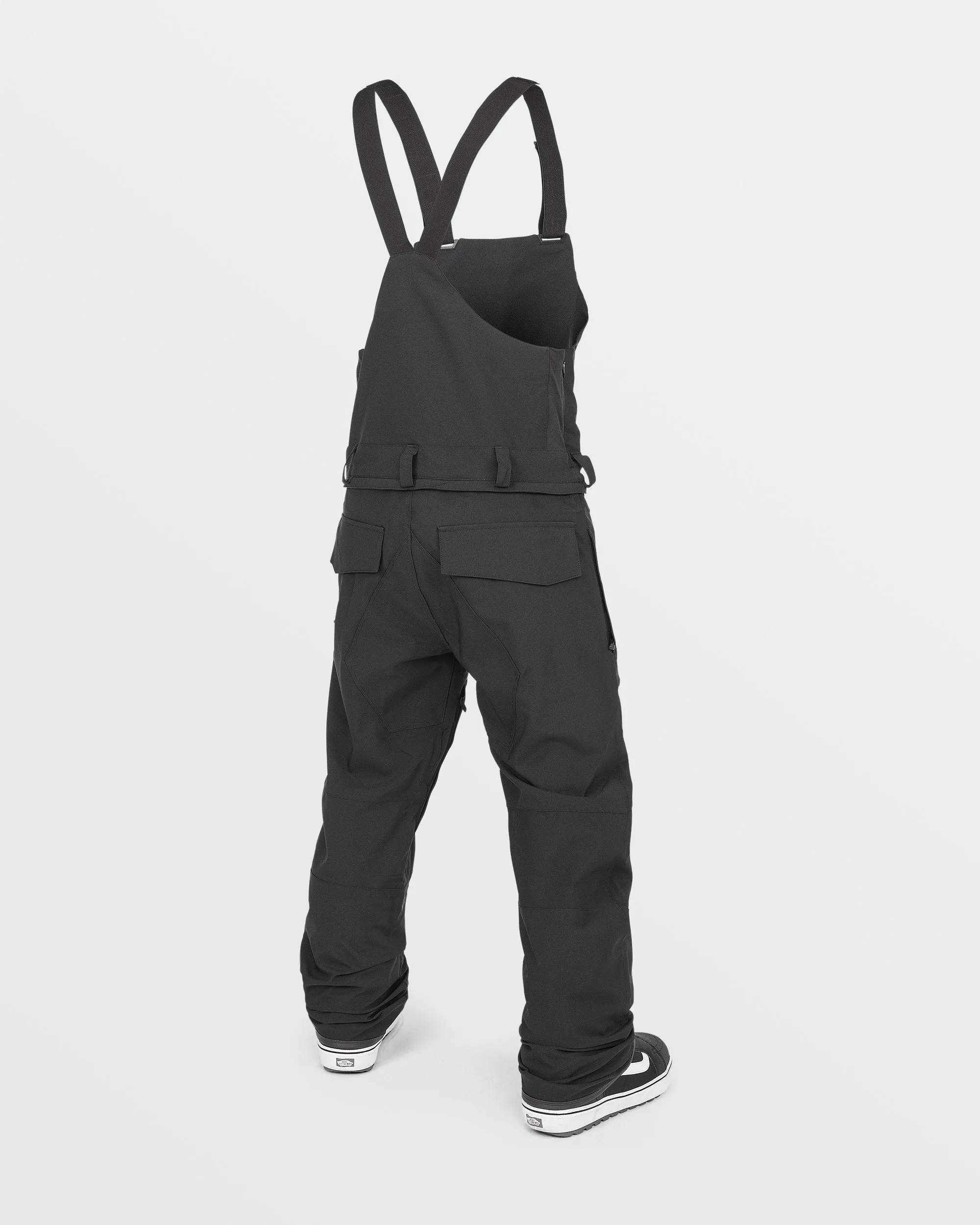 Mens Roan Bib Overalls - Black sold by Volcom product image thumbnail 3