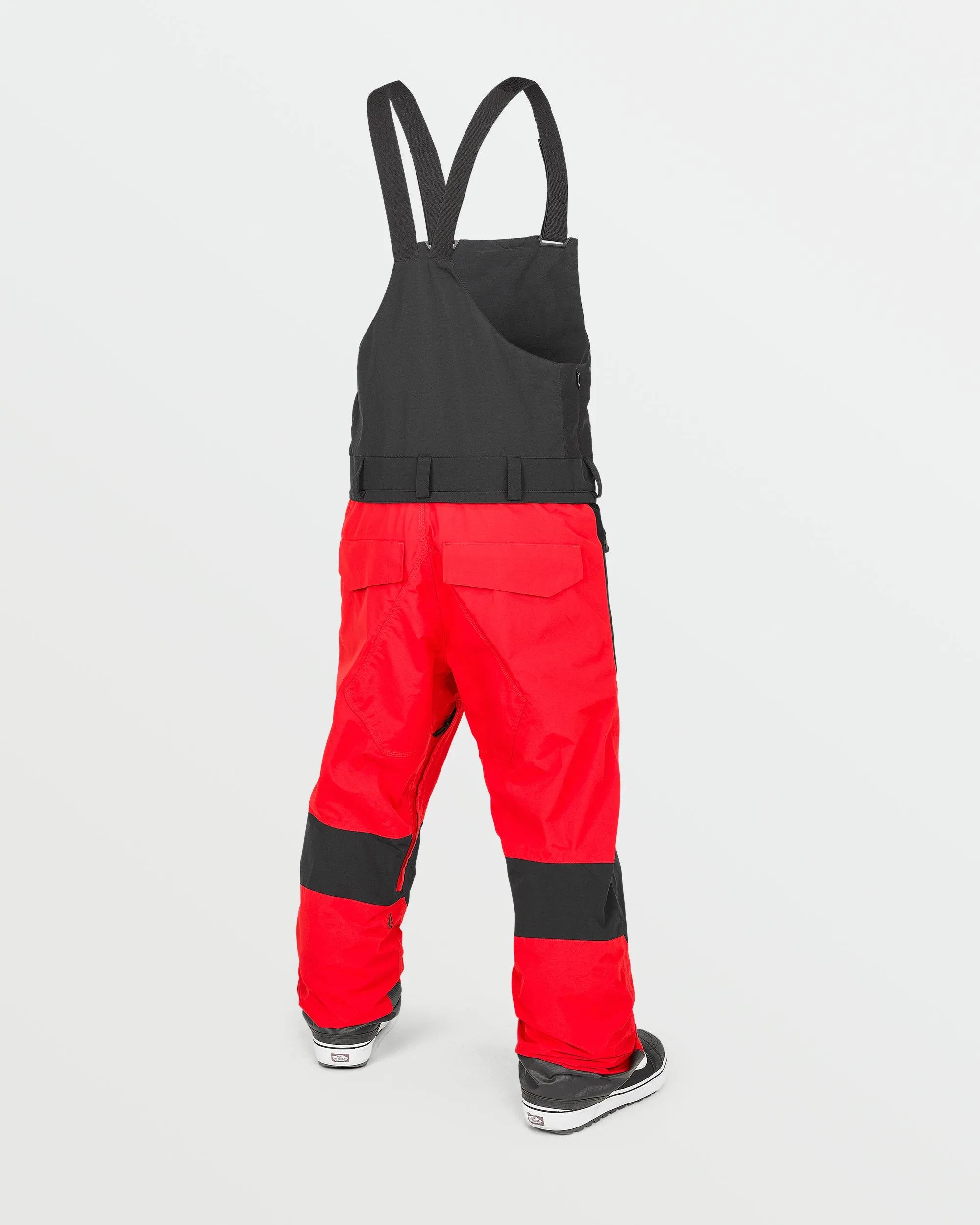 Mens Rain Gore-Tex Bib Overalls - Crimson sold by Volcom product image thumbnail 4