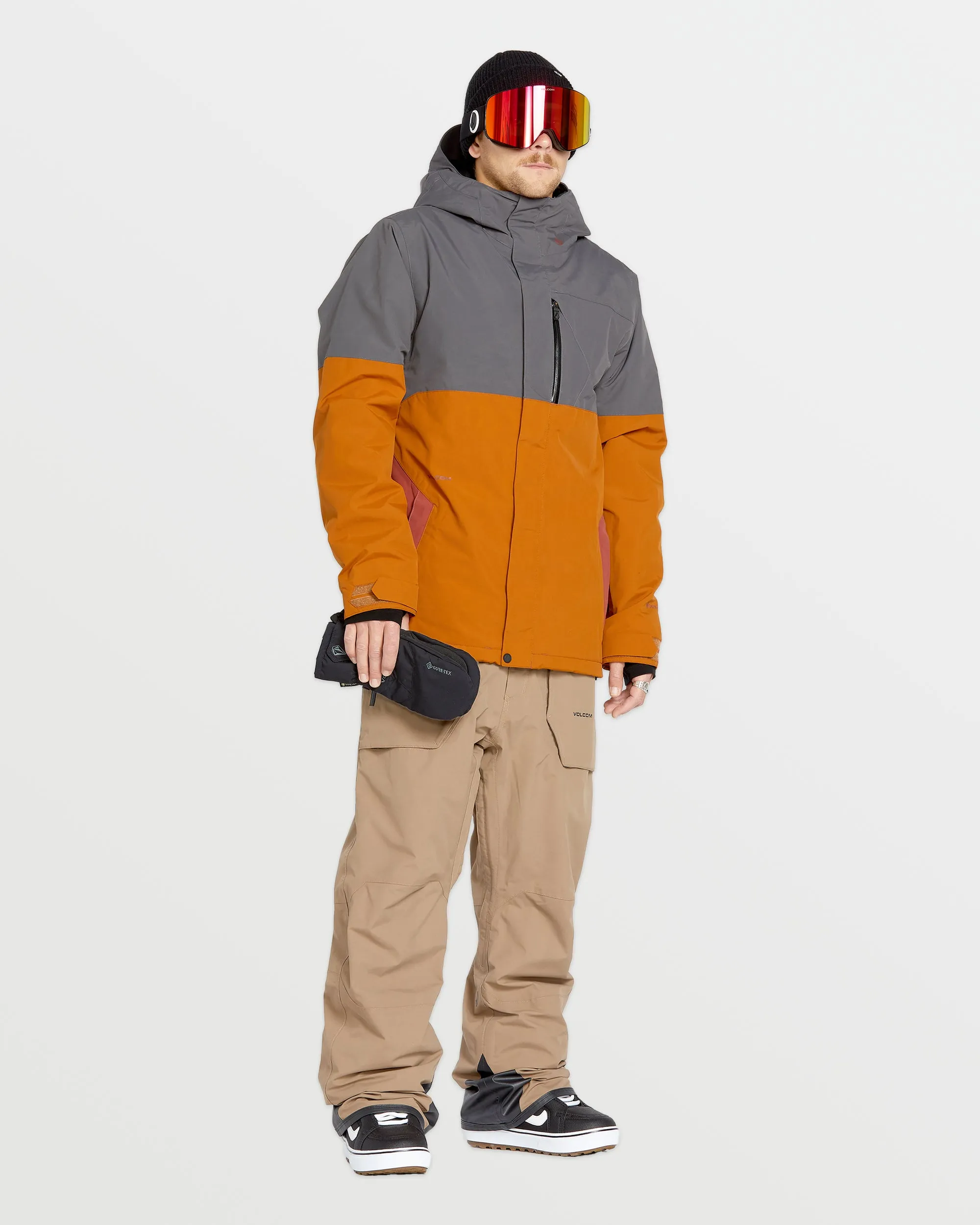 Mens L Gore-Tex Jacket - Caramel sold by Volcom product image thumbnail 3
