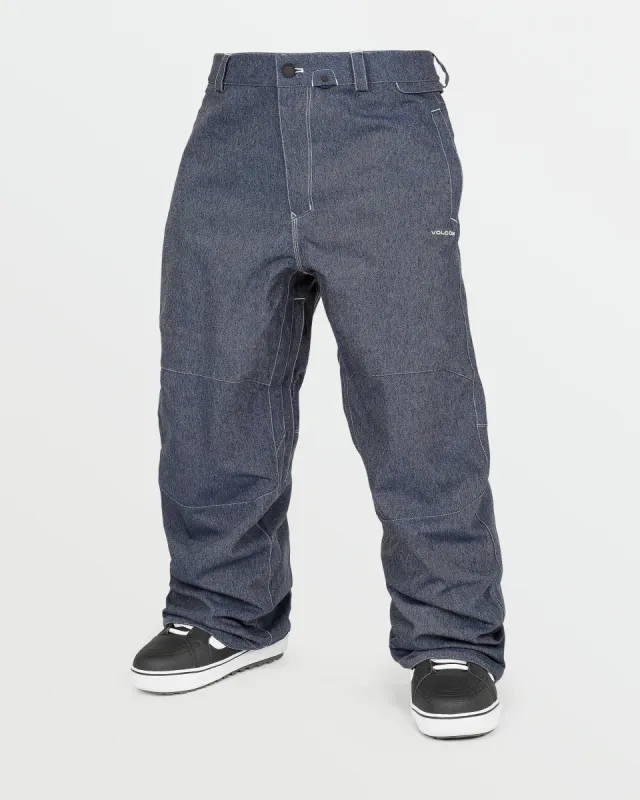 Mens Snow Billow Pants - Dark Denim sold by Volcom
