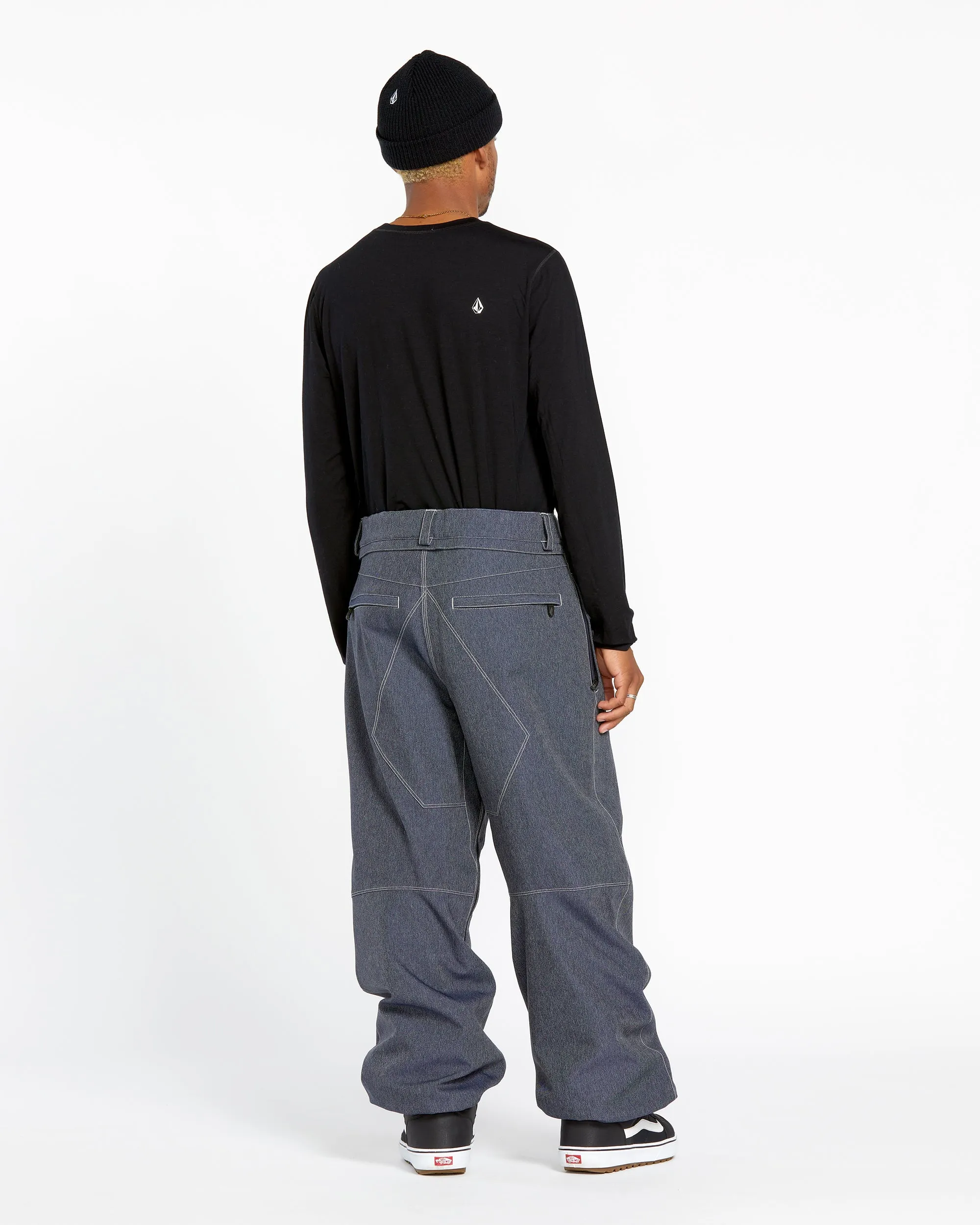Mens Snow Billow Pants - Dark Denim sold by Volcom product image thumbnail 4