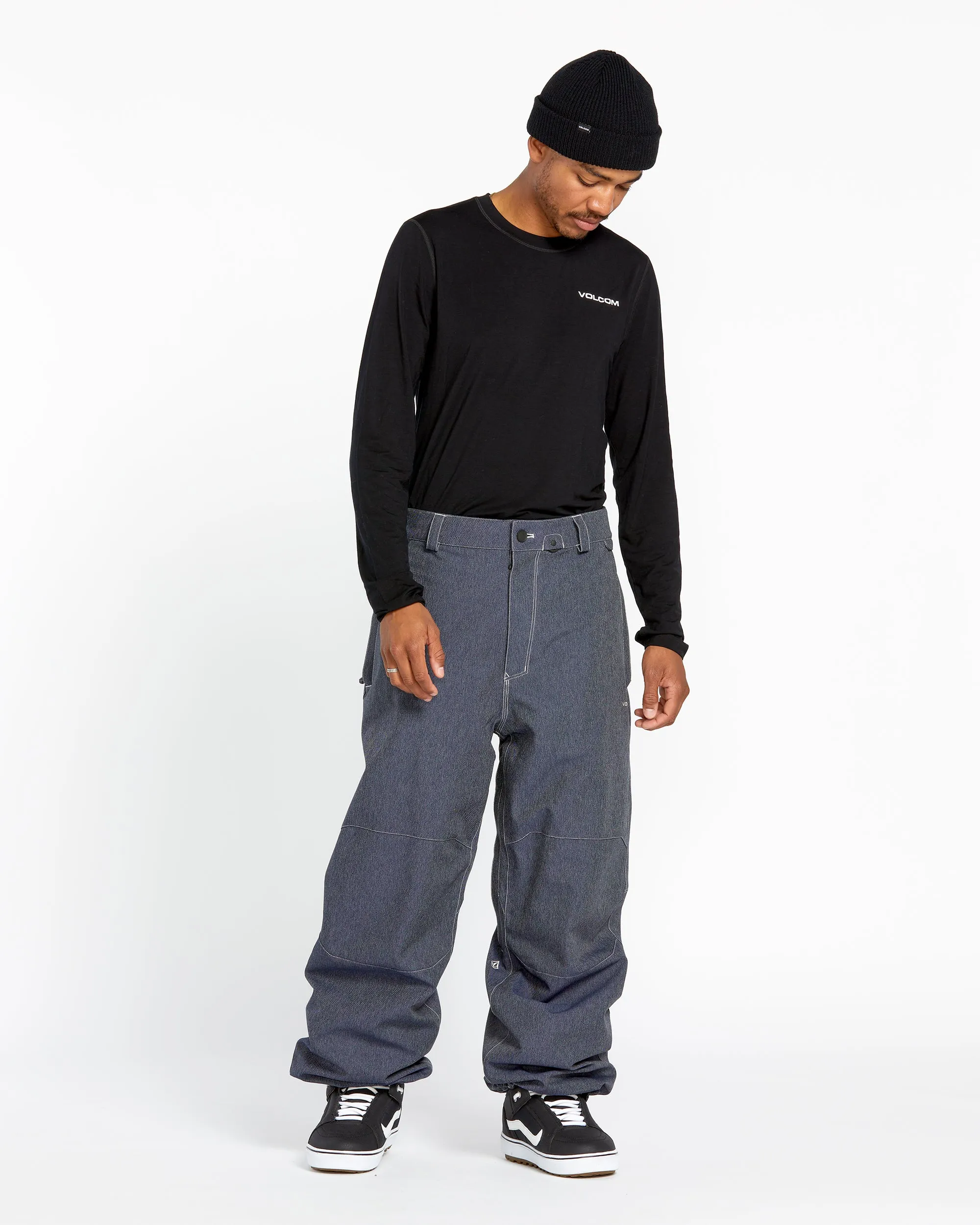 Mens Snow Billow Pants - Dark Denim sold by Volcom product image thumbnail 3