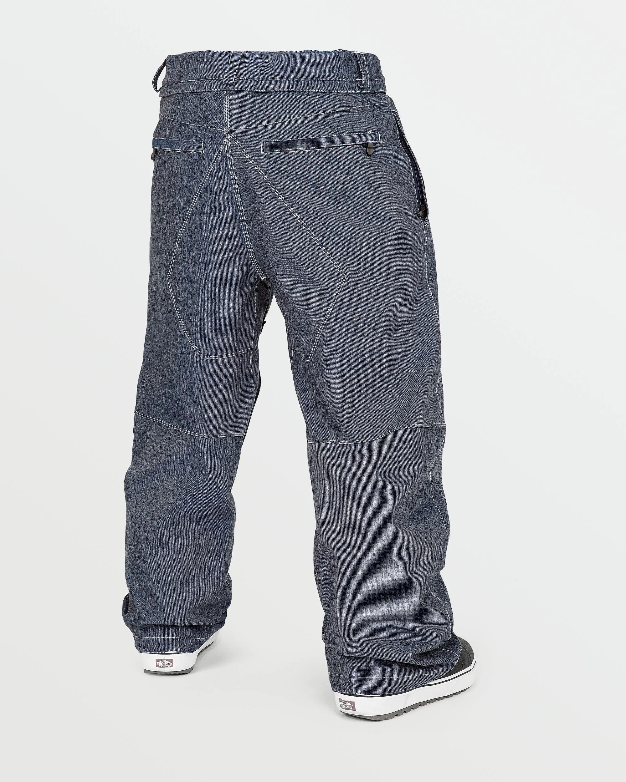 Mens Snow Billow Pants - Dark Denim sold by Volcom product image thumbnail 2