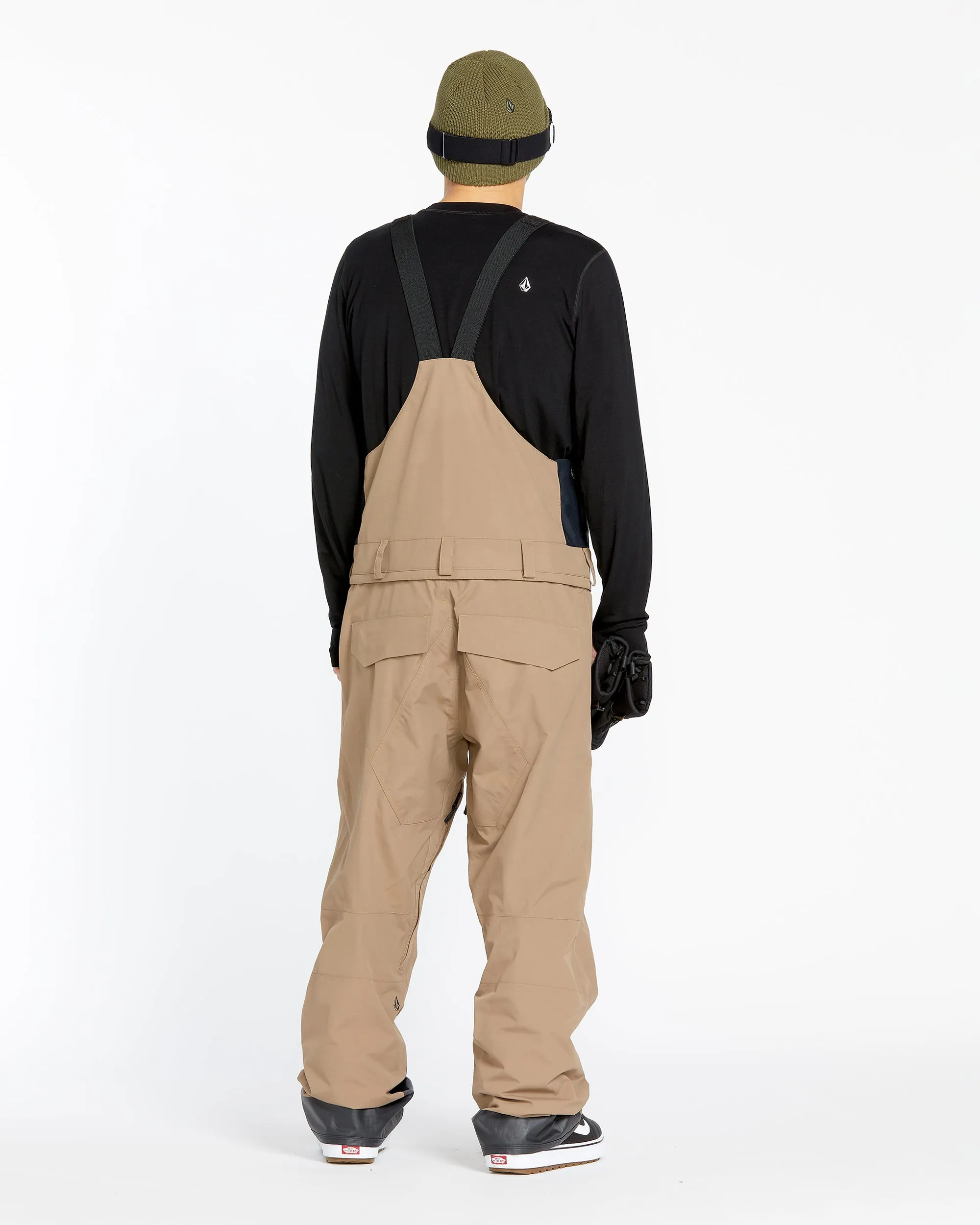 Mens Rain Gore-Tex Bib Overalls - Chestnut Brown sold by Volcom product image thumbnail 2