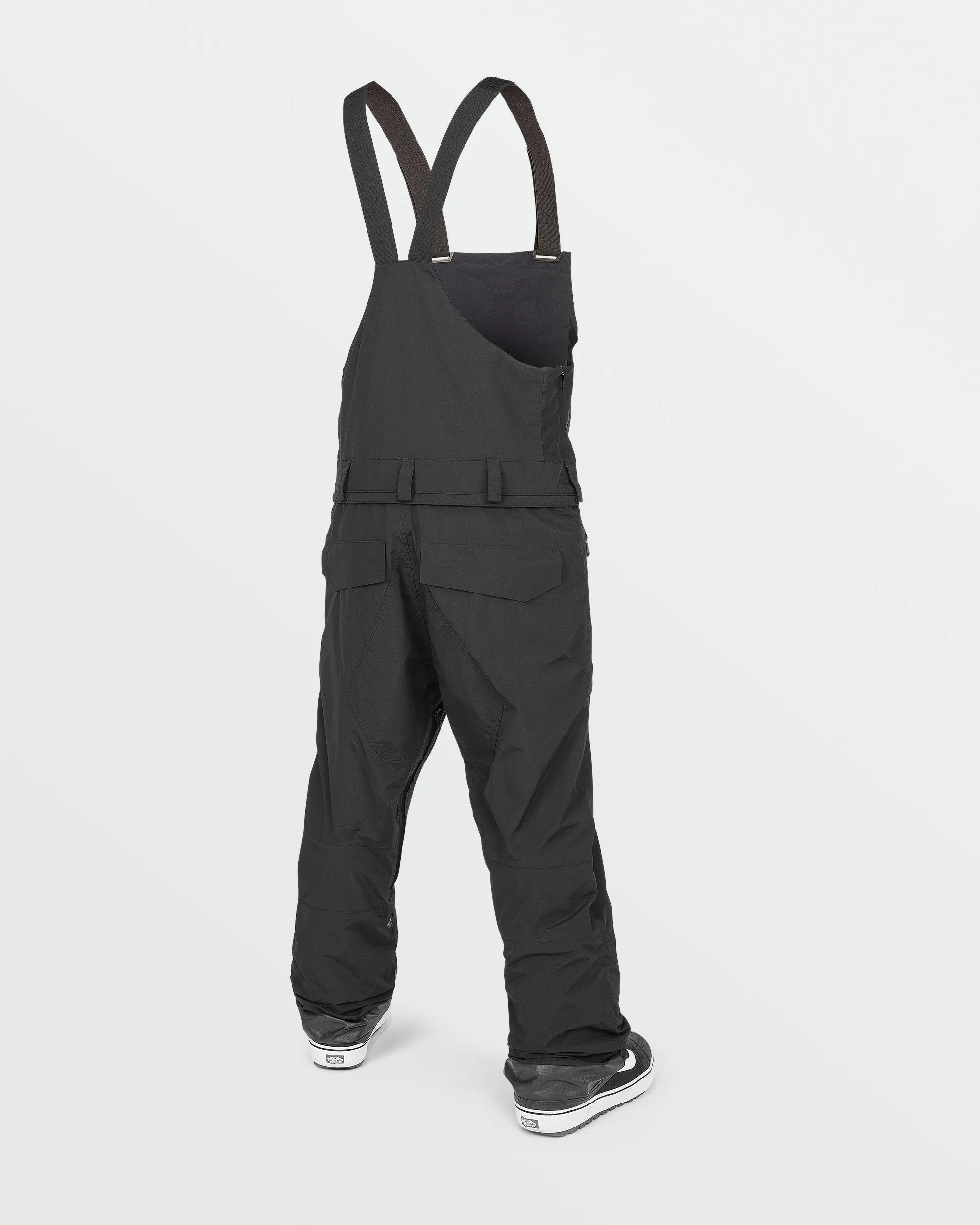 Mens Rain Gore-Tex Bib Overalls - Black sold by Volcom product image thumbnail 4