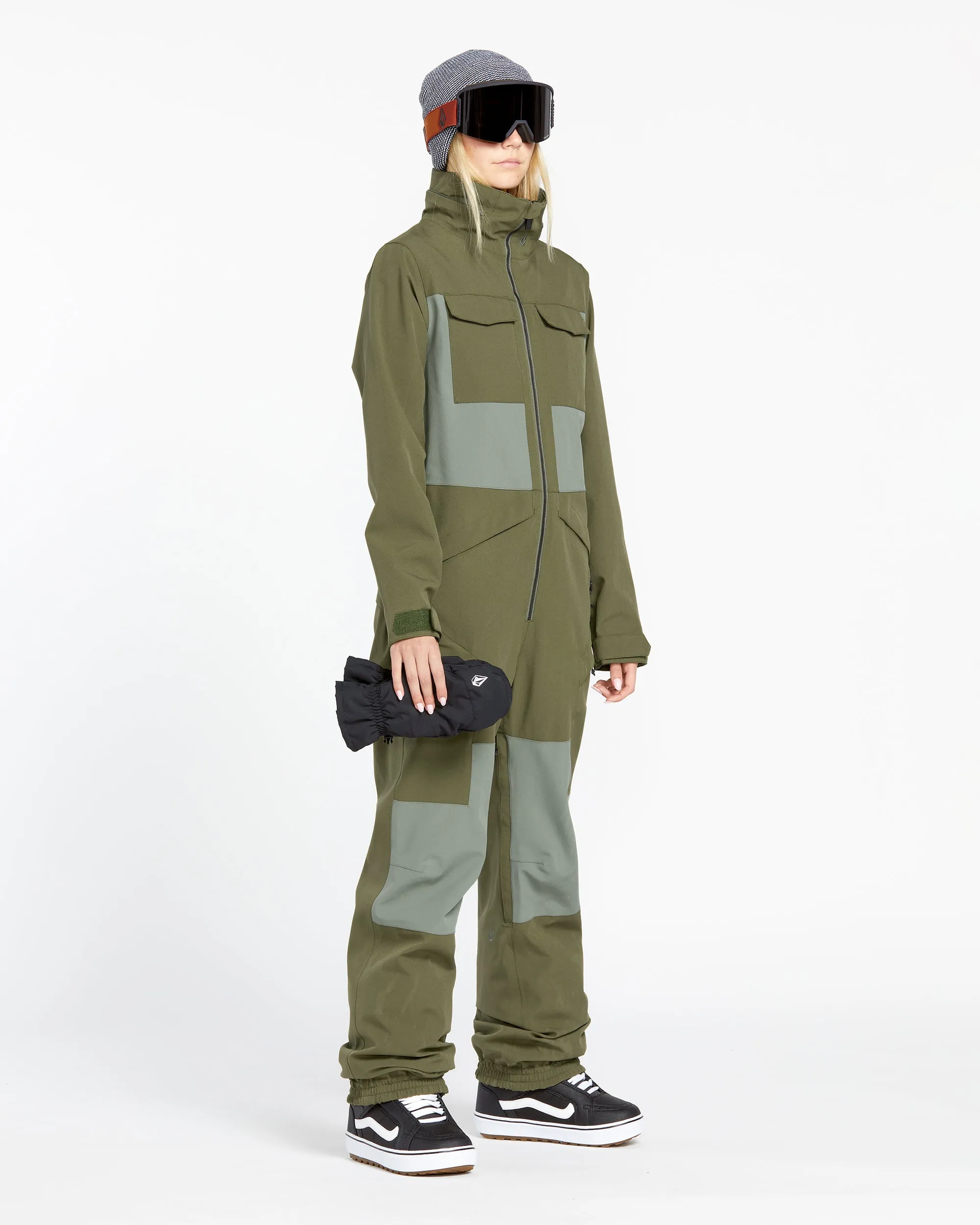 Womens Shiloh Snow Suit - Ivy sold by Volcom product image thumbnail 3