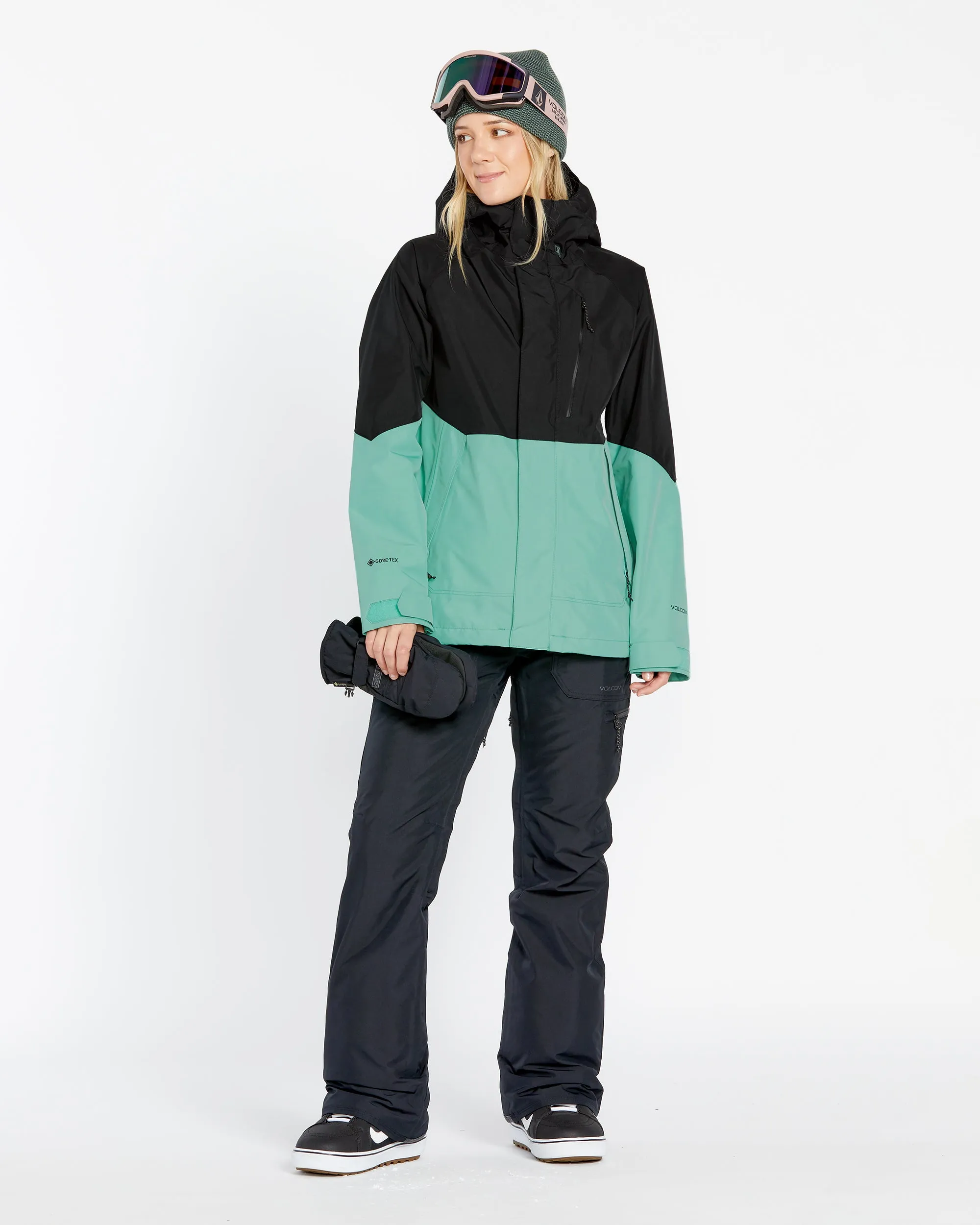 Womens V.Co Aris Gore-Tex Jacket - Wasabi sold by Volcom product image thumbnail 4
