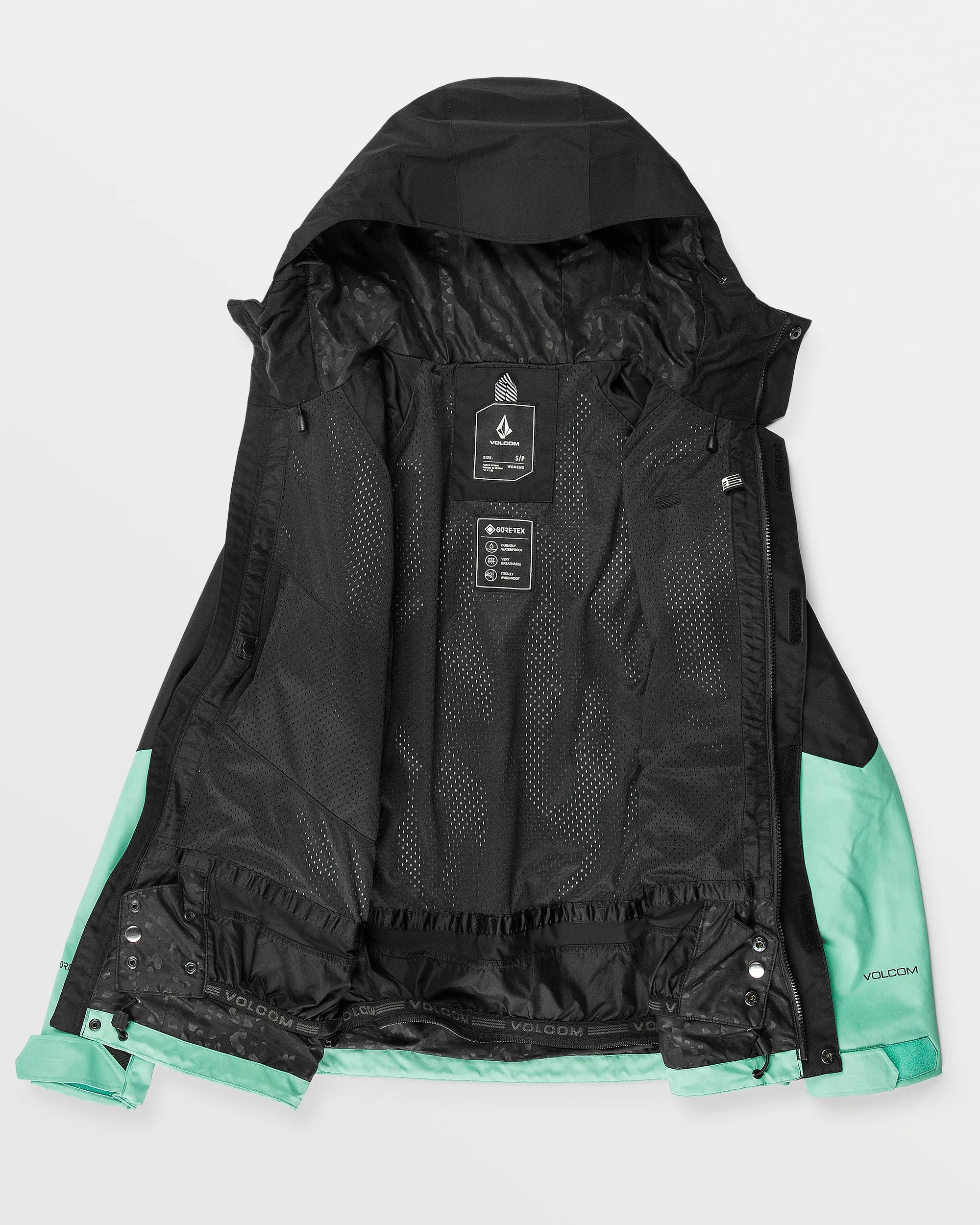 Womens V.Co Aris Gore-Tex Jacket - Wasabi sold by Volcom product image thumbnail 3