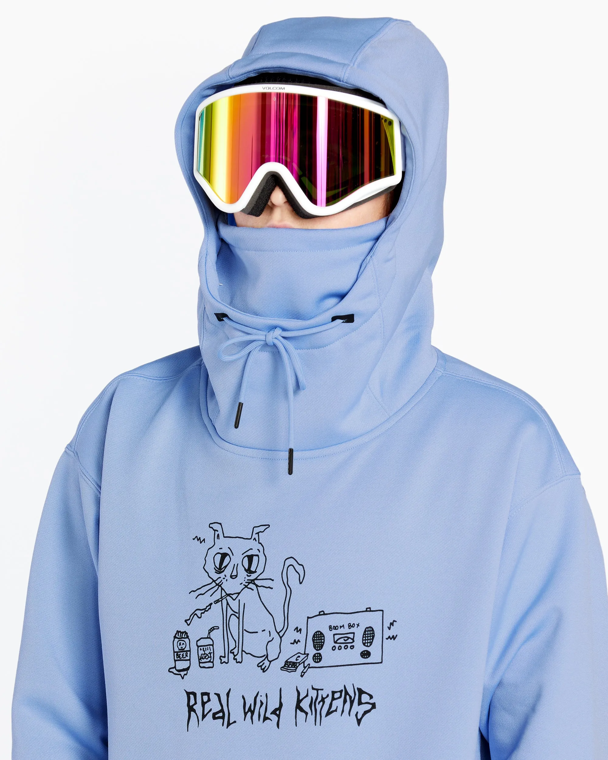 Womens Riding Hydro Pullover - Crystal Blue sold by Volcom product image thumbnail 5