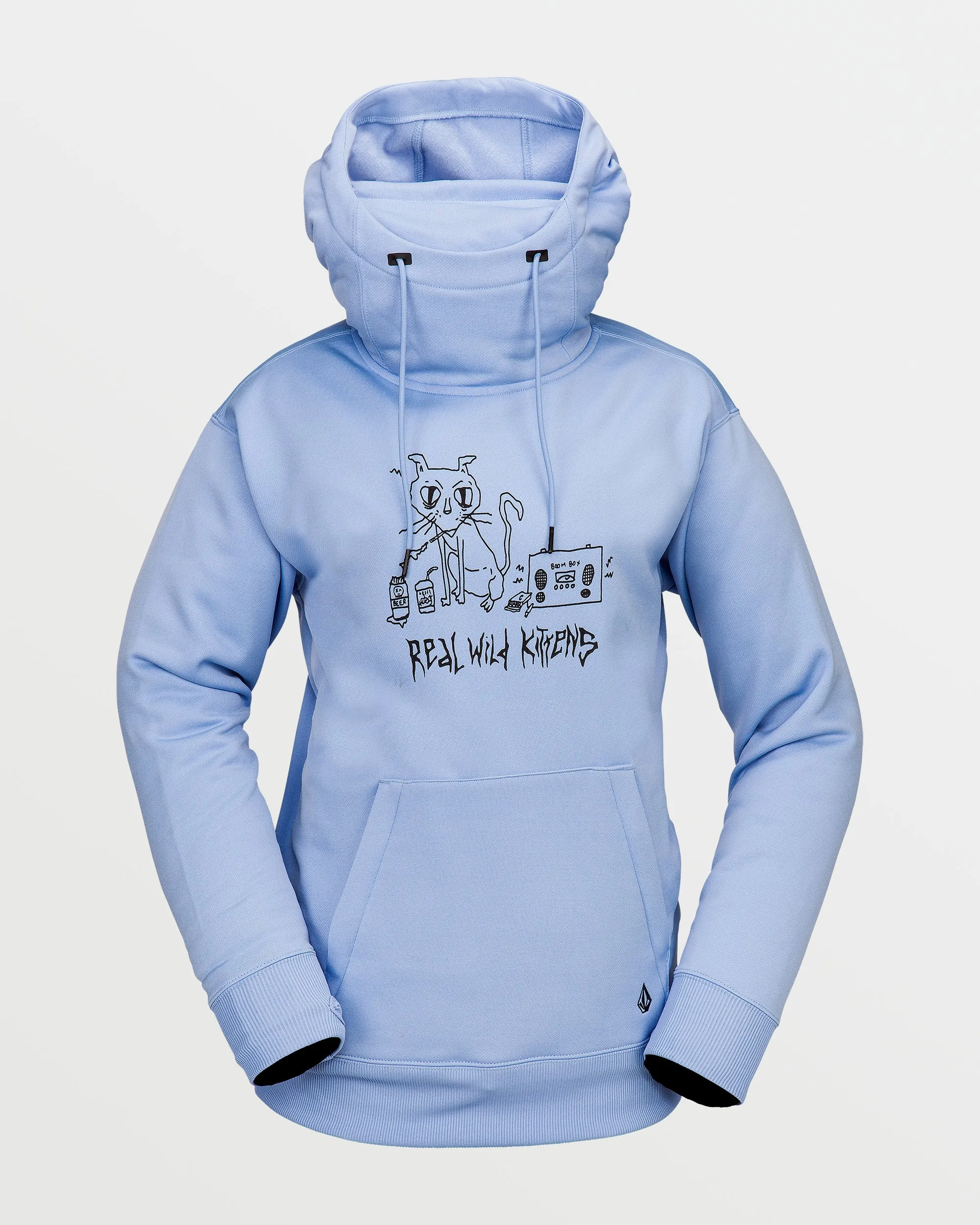 Womens Riding Hydro Pullover - Crystal Blue sold by Volcom