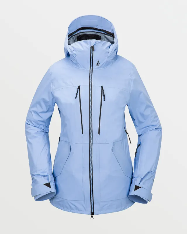 Womens Vs 3L Stretch Gore Jacket - Crystal Blue sold by Volcom