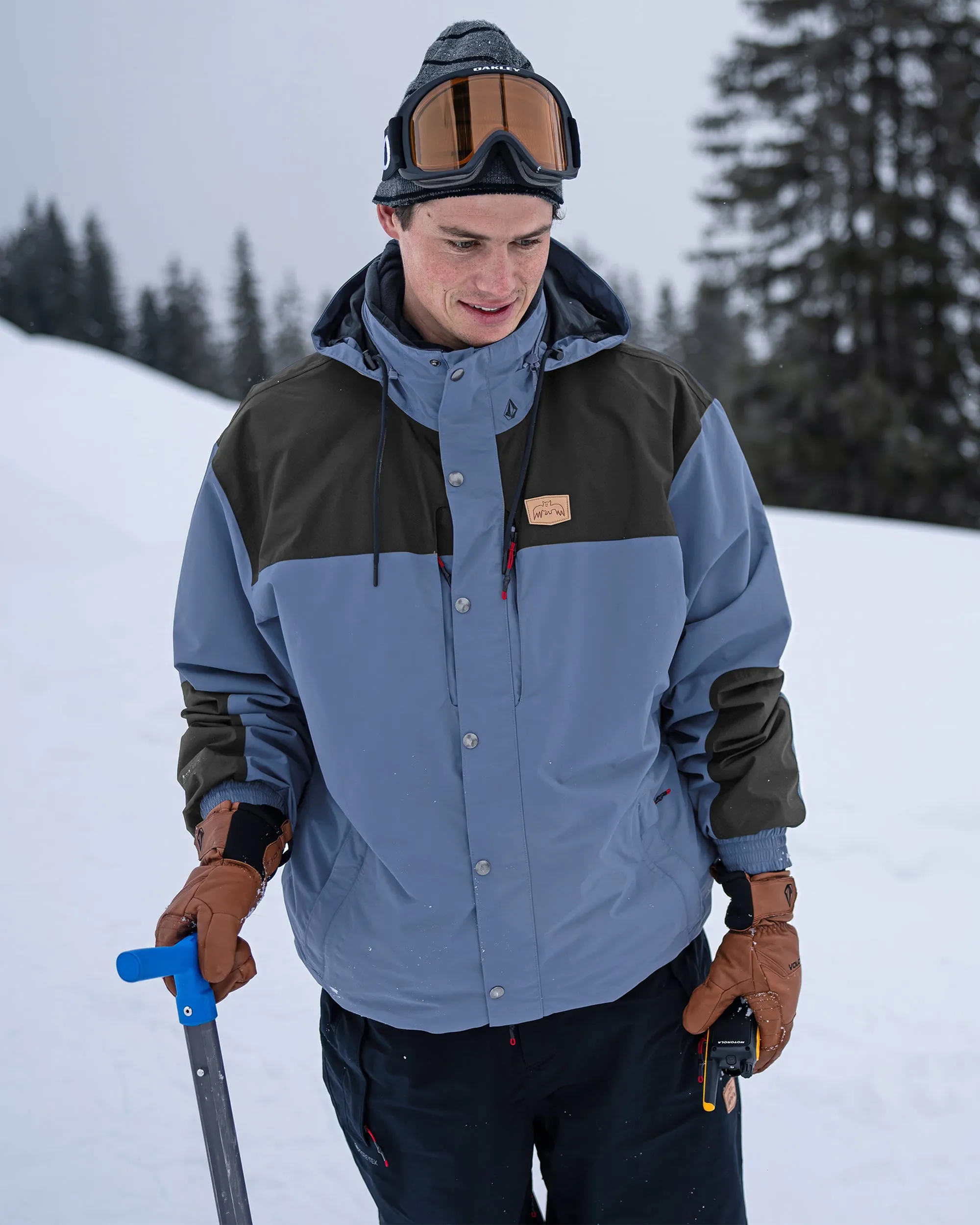 Mens Longo Gore-Tex Jacket - Indigo sold by Volcom product image thumbnail 2