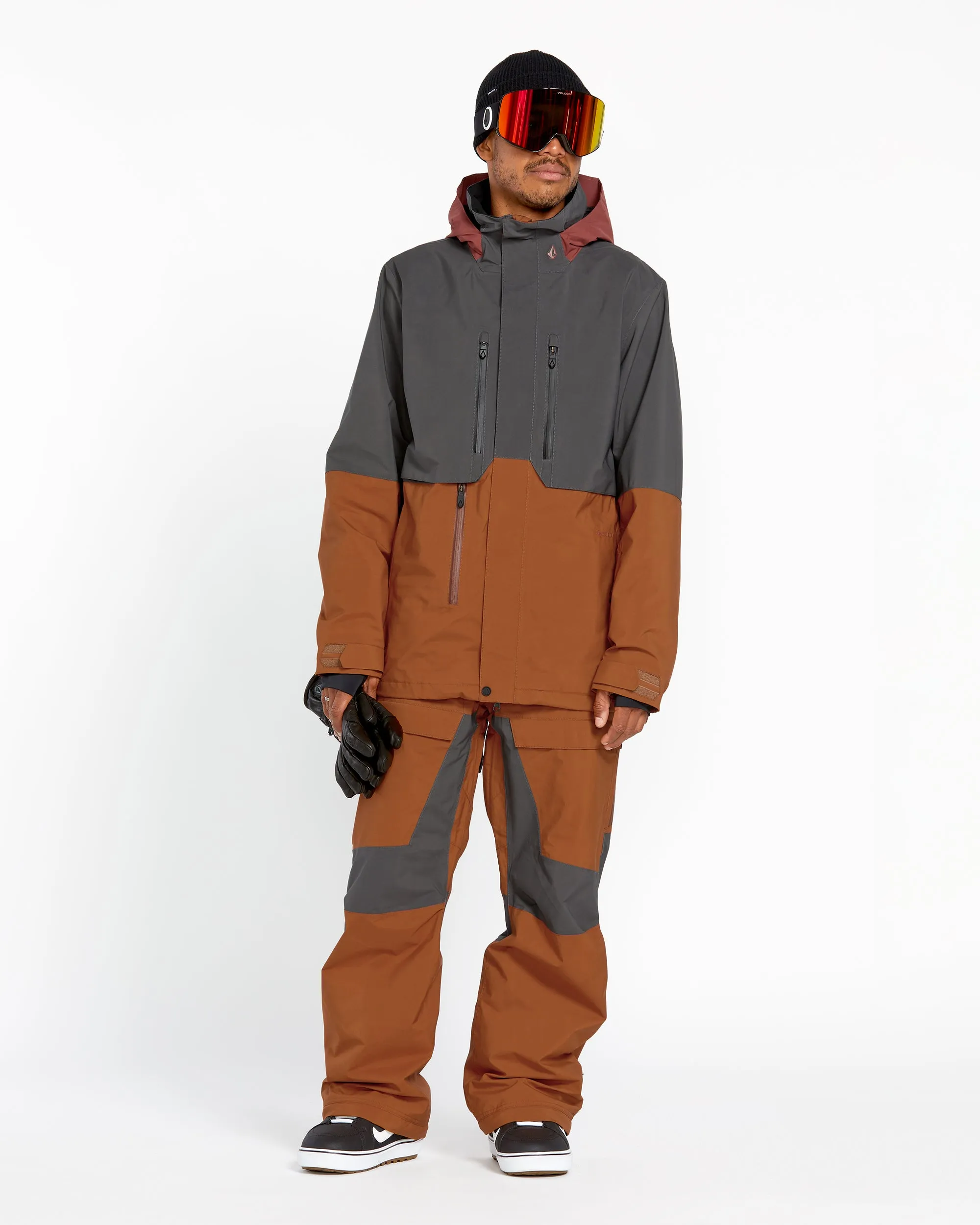 Mens Rnge Gore-Tex Jacket - Caramel sold by Volcom product image thumbnail 4