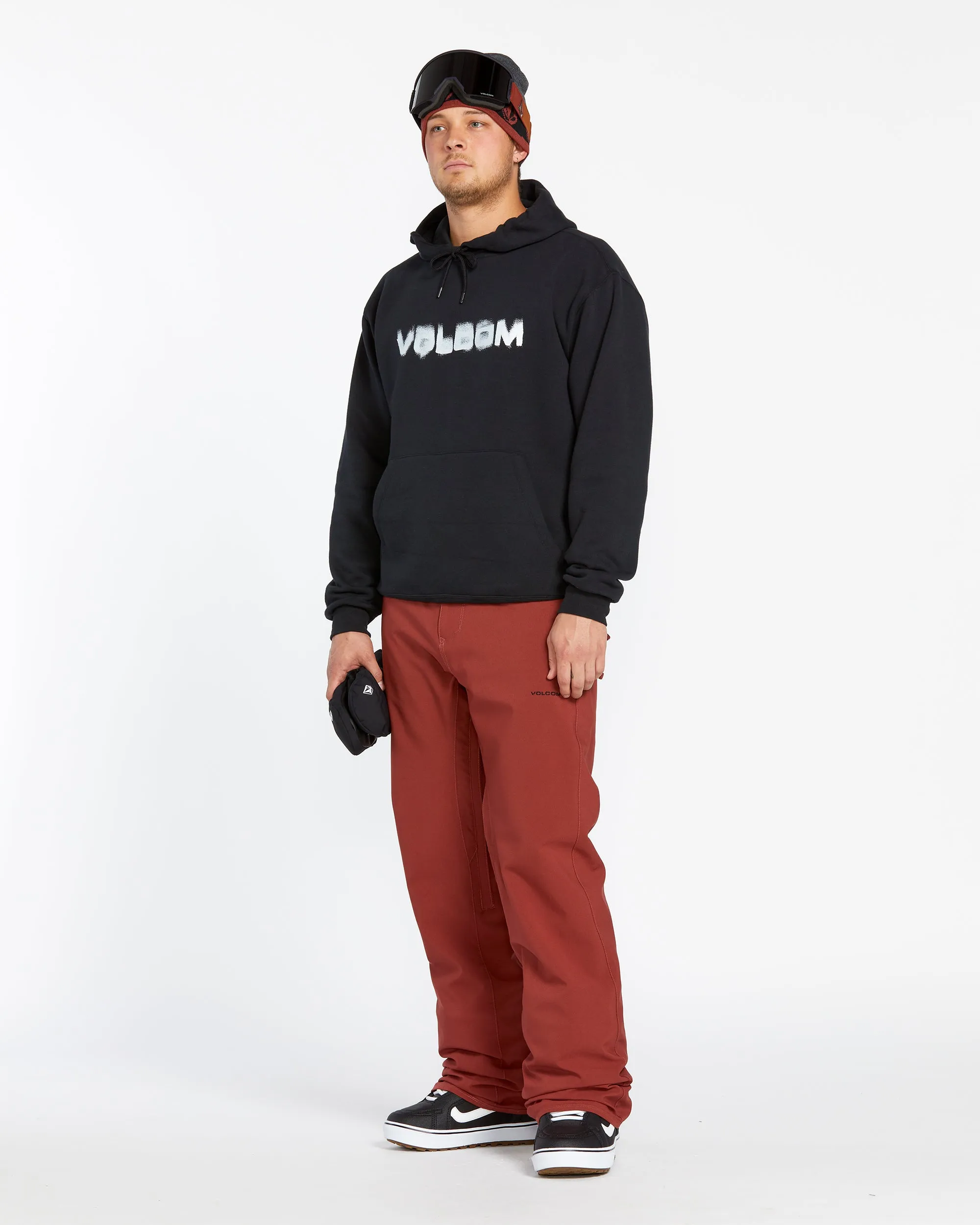 Mens Essential Hoodie - Black sold by Volcom product image thumbnail 3