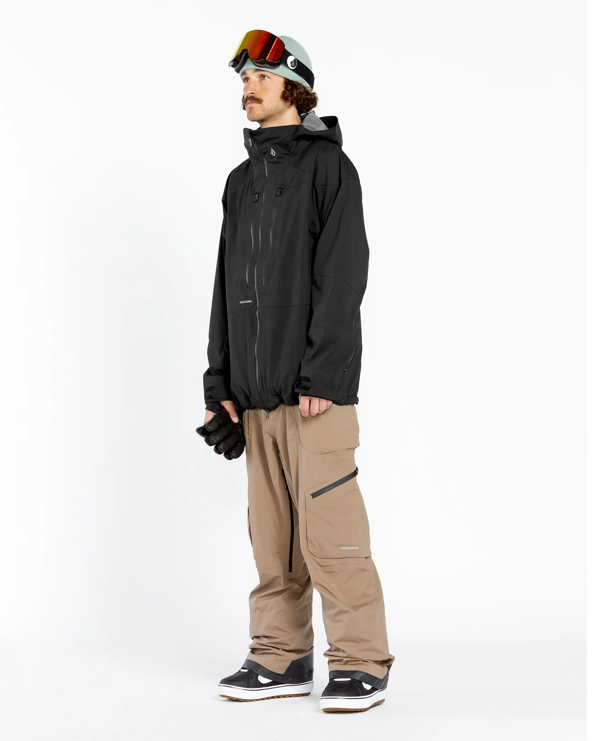 Mens Guch Stretch Gore Jacket - Black sold by Volcom product image thumbnail 5