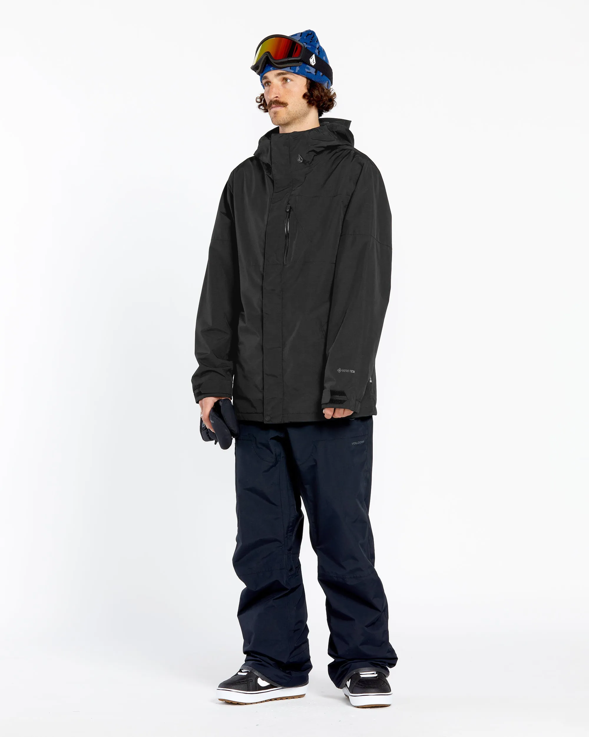 Mens L Gore-Tex Jacket - Black sold by Volcom product image thumbnail 4