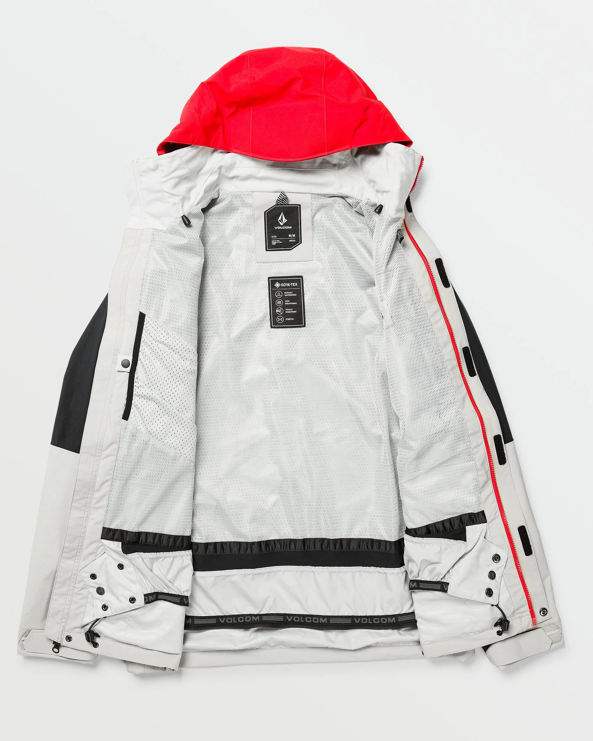 Mens Rnge Gore-Tex Jacket - Stone sold by Volcom product image thumbnail 3