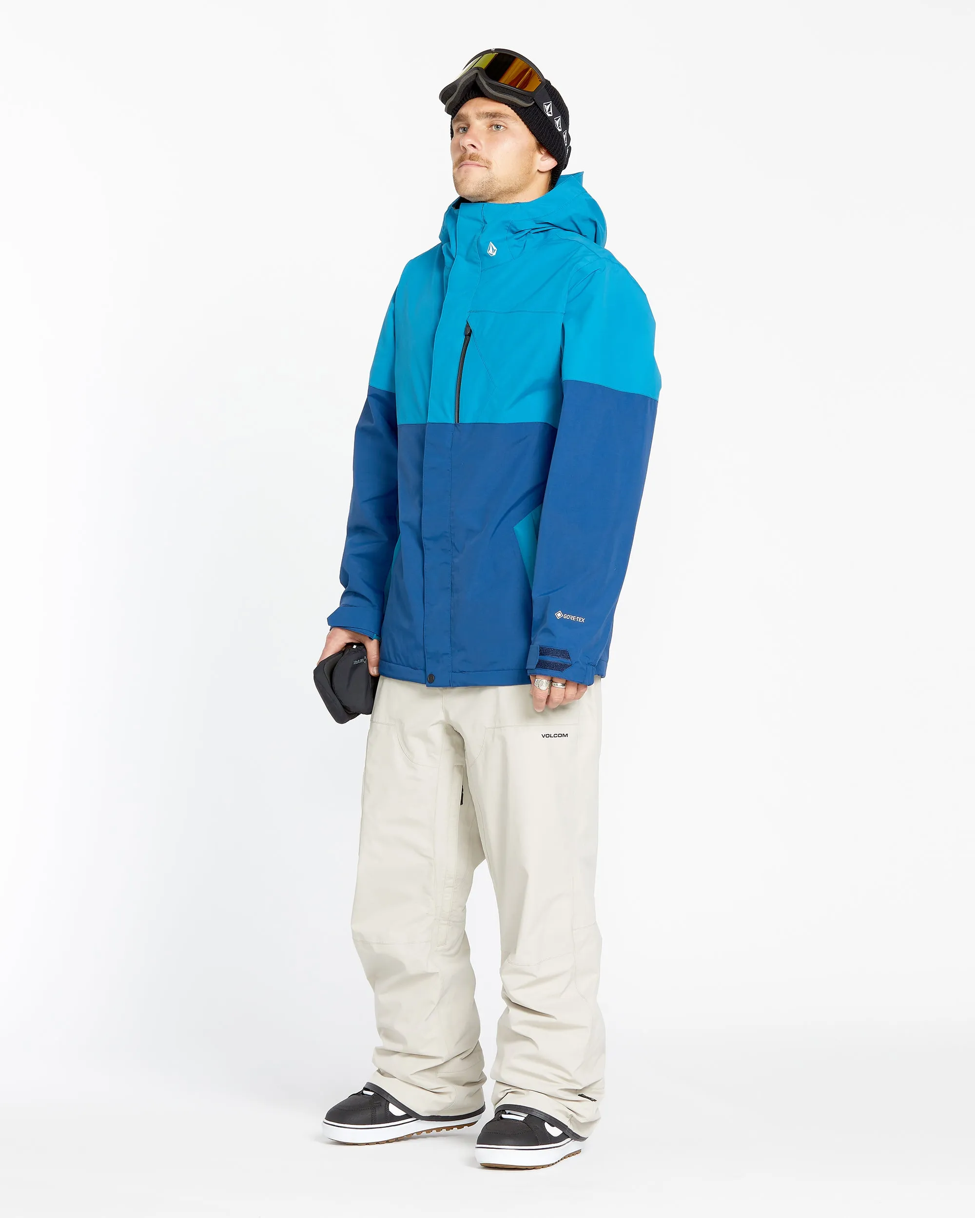 Mens L Gore-Tex Jacket - Light Blue sold by Volcom product image thumbnail 4