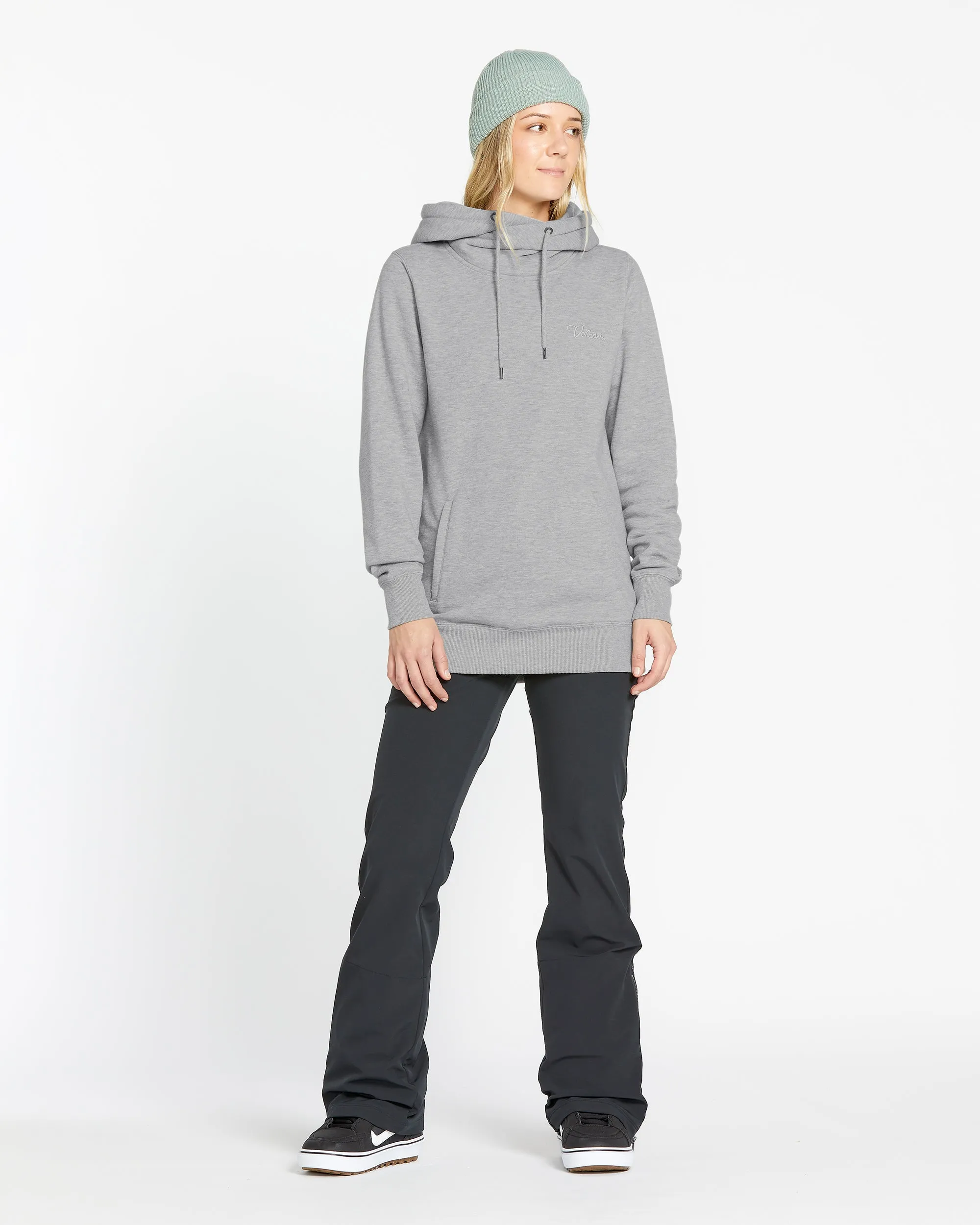 Womens Tower Pullover Fleece - Heather Grey sold by Volcom product image thumbnail 3