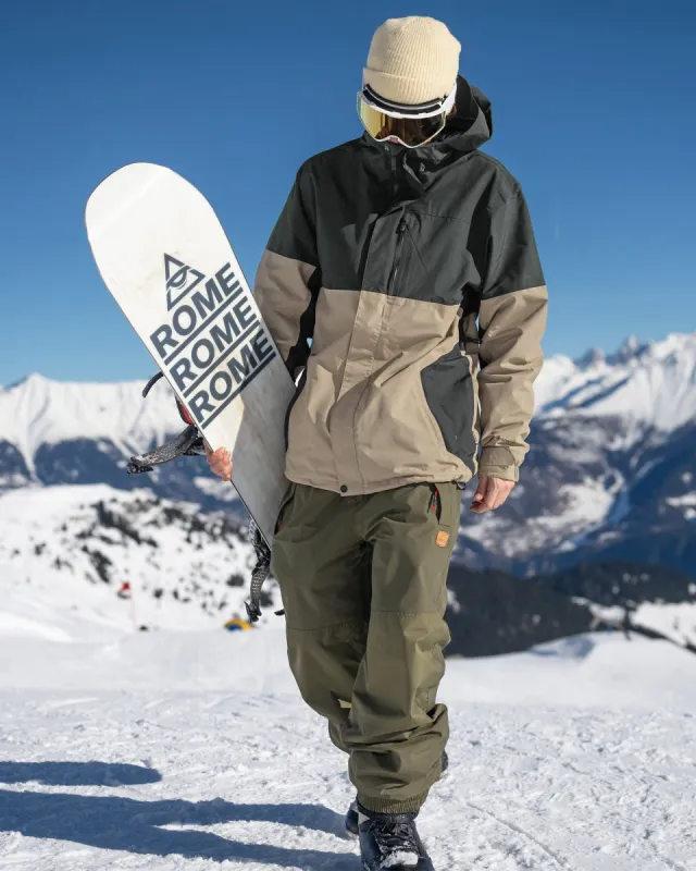 Mens L Gore-Tex Jacket - Chestnut Brown sold by Volcom