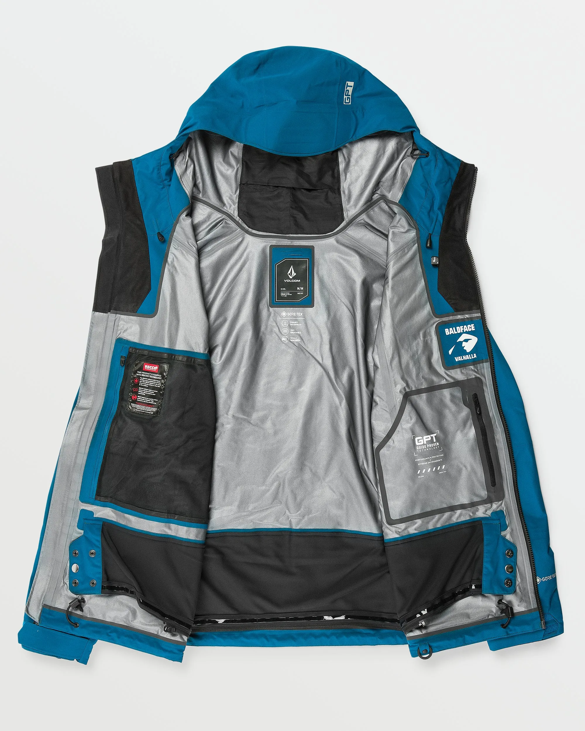 Mens Guide Gore-Tex Jacket - Cobalt sold by Volcom product image thumbnail 5