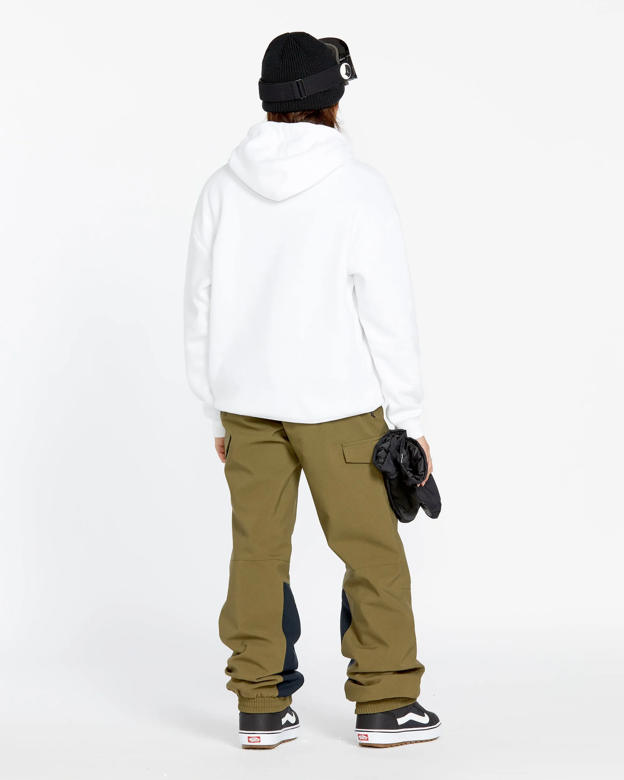 Womens Essential Hoodie - White sold by Volcom product image thumbnail 4