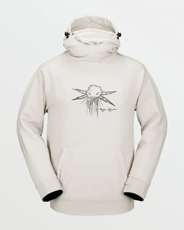 Mens Hydro Riding Hoodie - Stone sold by Volcom