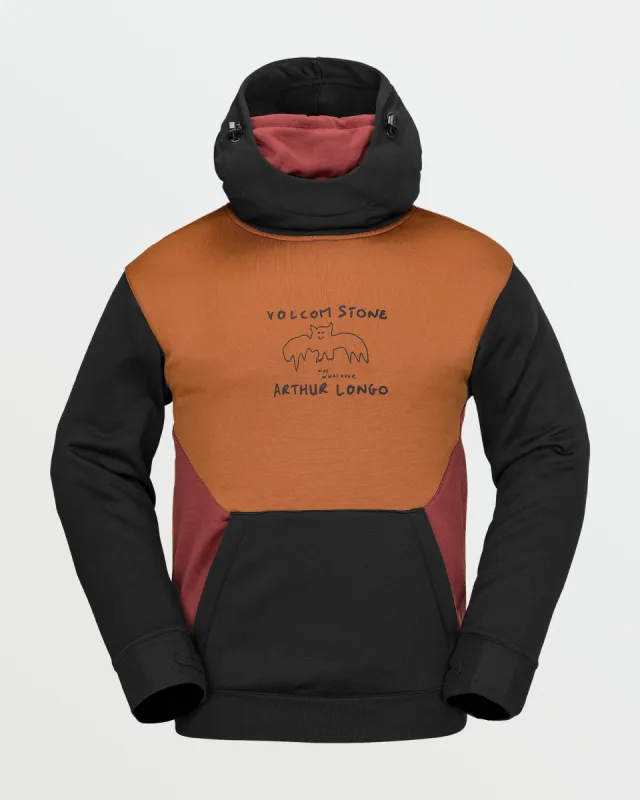 Mens Hydro Riding Hoodie - Caramel sold by Volcom