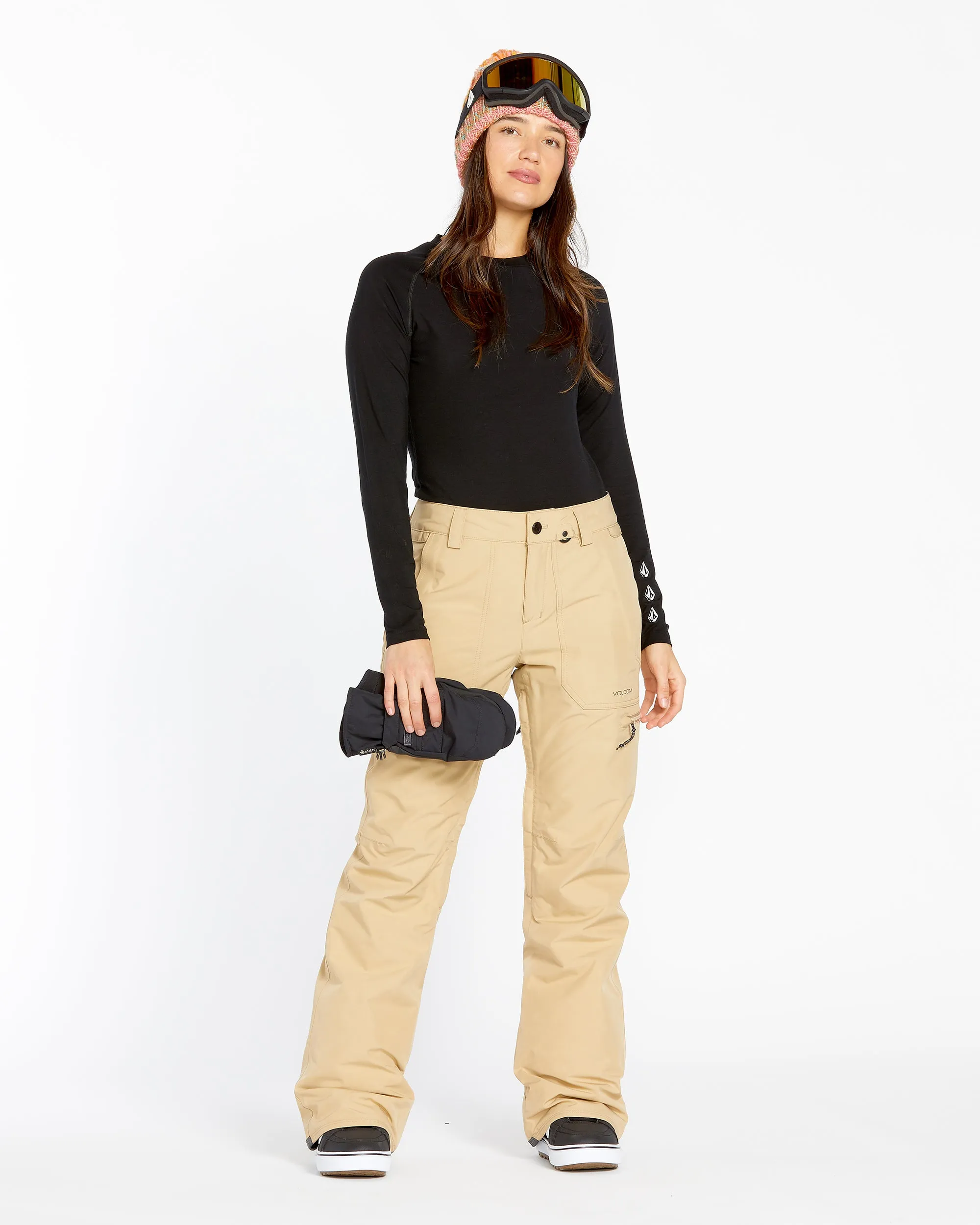 Womens Knox Insulated Gore-Tex Pants - Sand sold by Volcom product image thumbnail 3