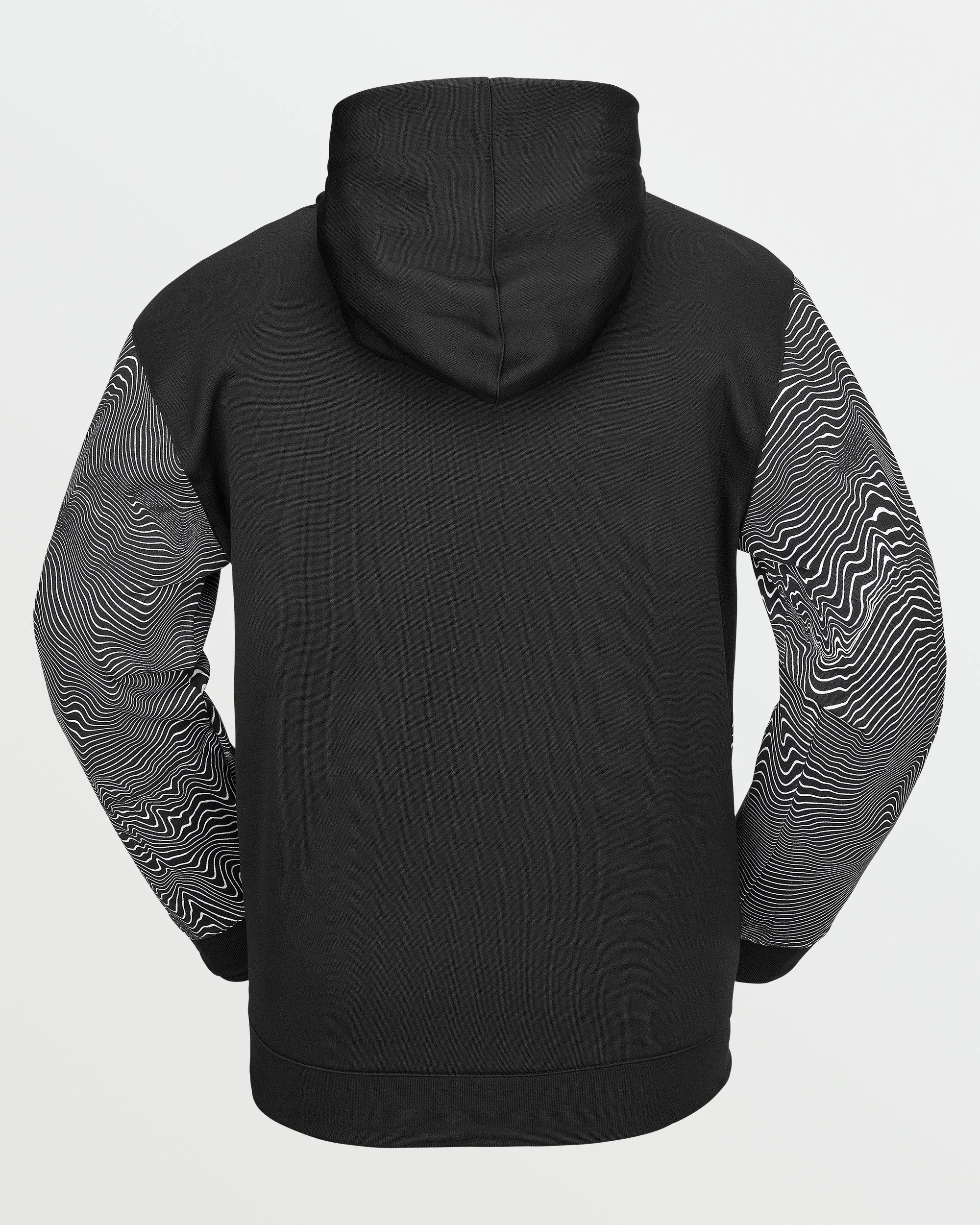 Mens Hydro Riding Hoodie - Black Print sold by Volcom product image thumbnail 2