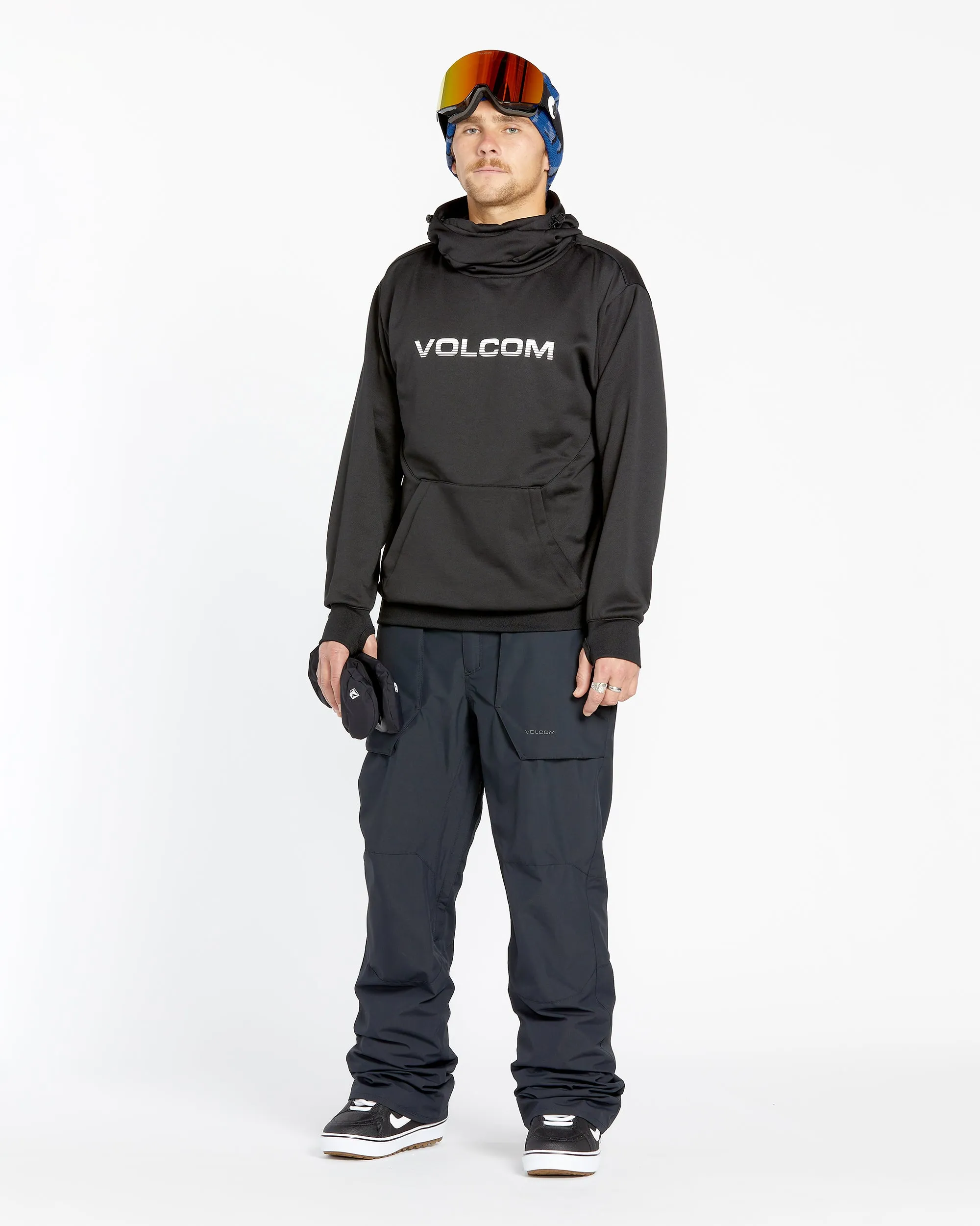 Mens Hydro Riding Hoodie - Black sold by Volcom product image thumbnail 3
