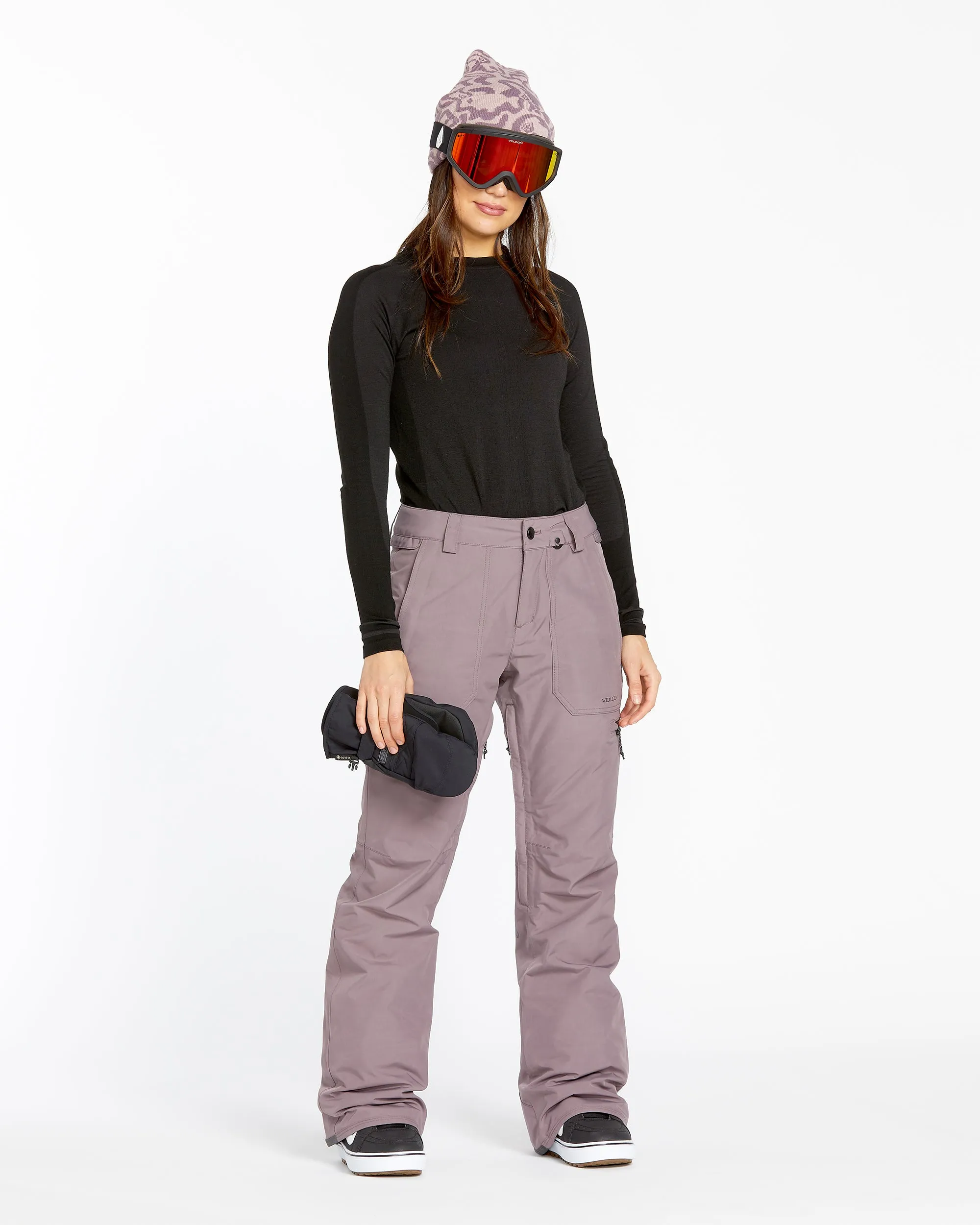 Womens Knox Insulated Gore-Tex Pants - Dusty Lavender sold by Volcom product image thumbnail 3