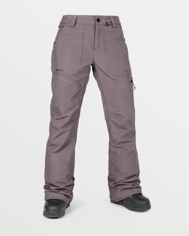 Womens Knox Insulated Gore-Tex Pants - Dusty Lavender sold by Volcom