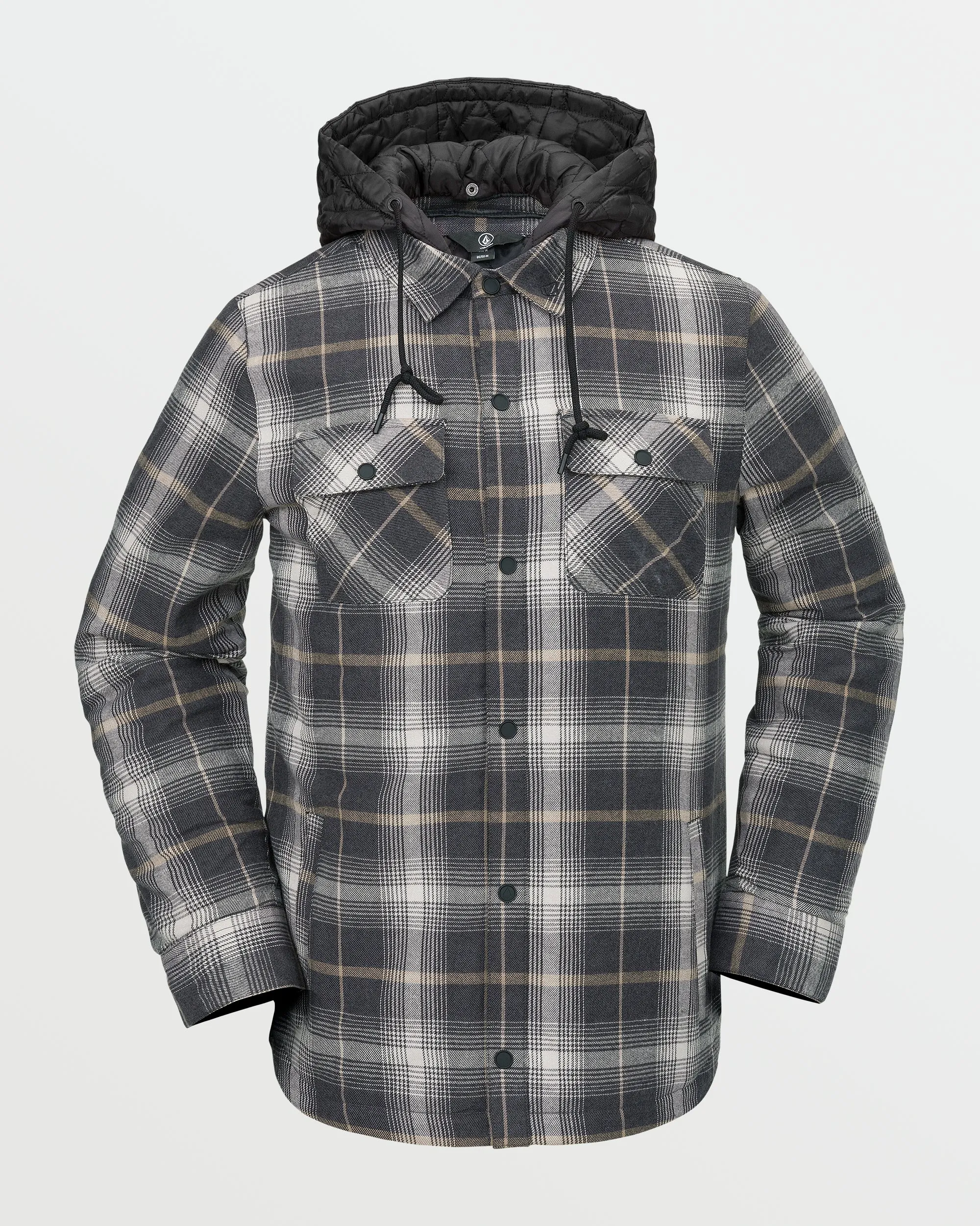 Mens Insulated Riding Flannel - Stone sold by Volcom