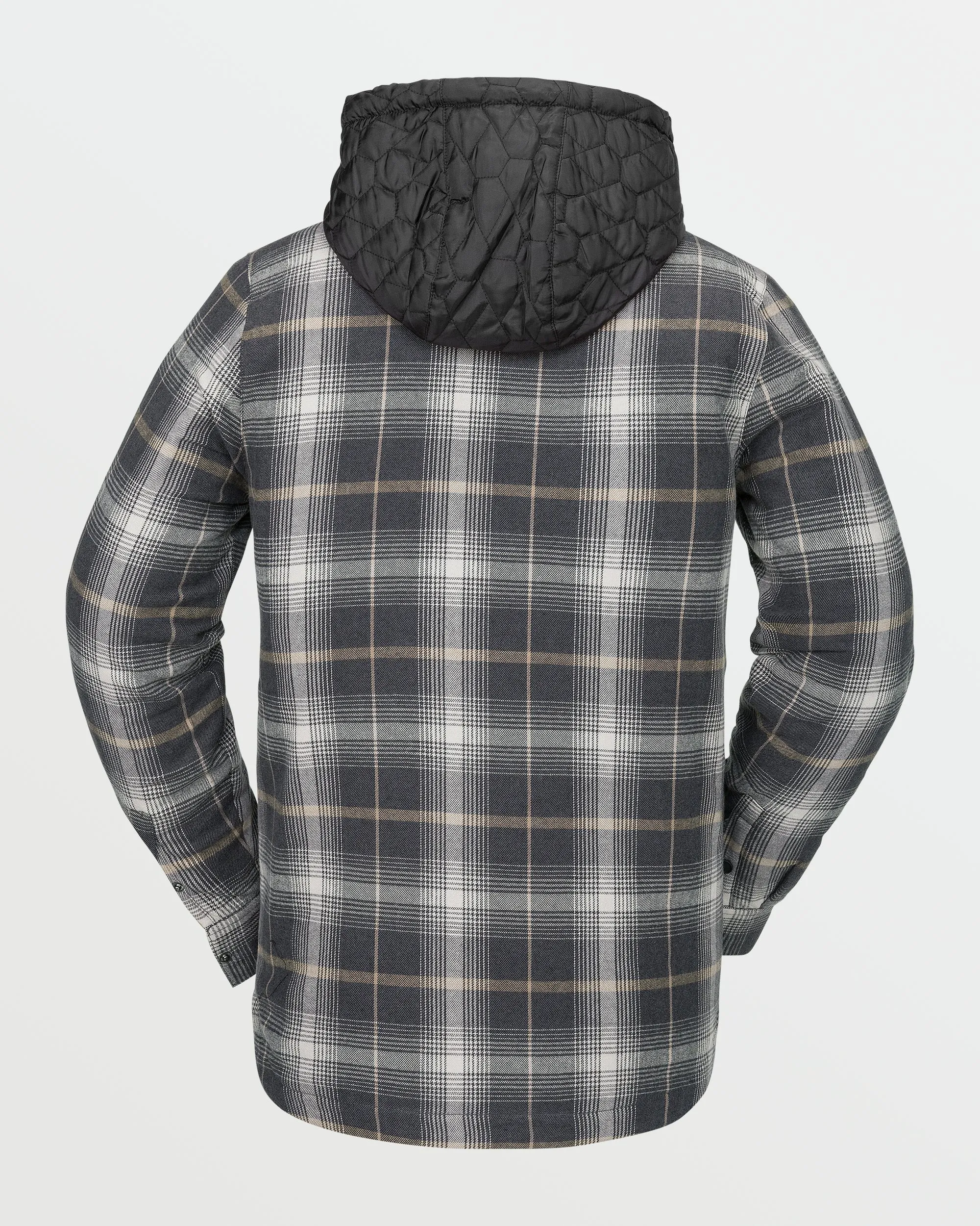 Mens Insulated Riding Flannel - Stone sold by Volcom product image thumbnail 2
