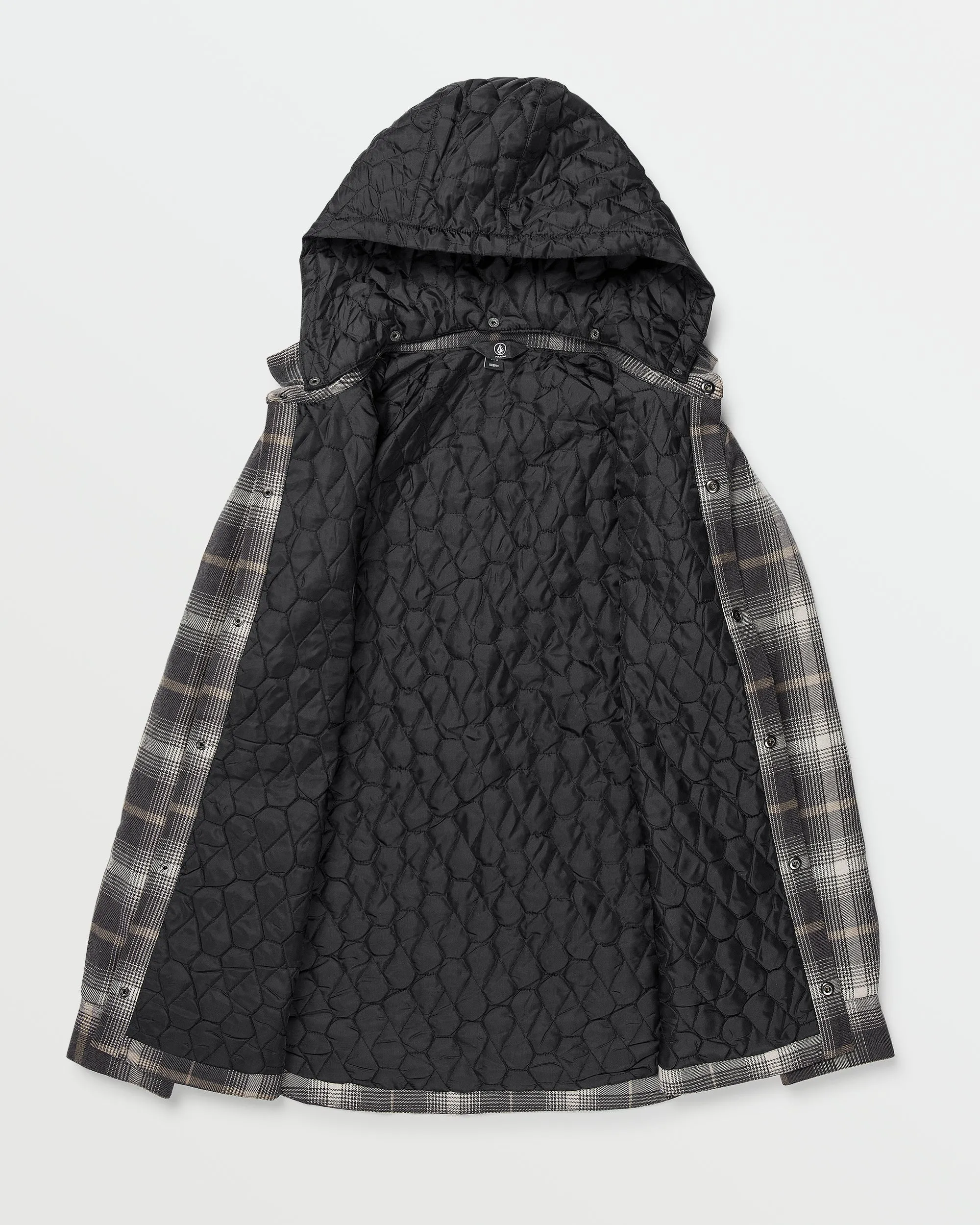 Mens Insulated Riding Flannel - Stone sold by Volcom product image thumbnail 3