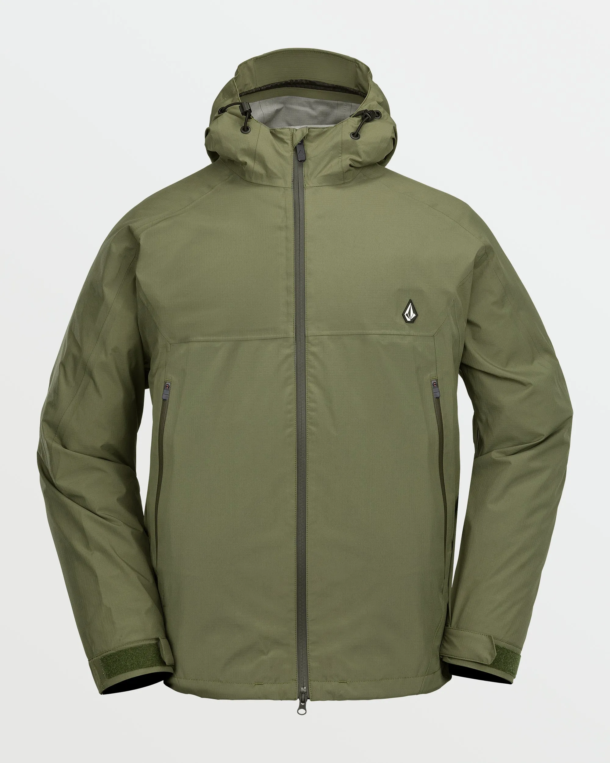 Mens Side Hit Shell Jacket - Ivy sold by Volcom product image thumbnail 5