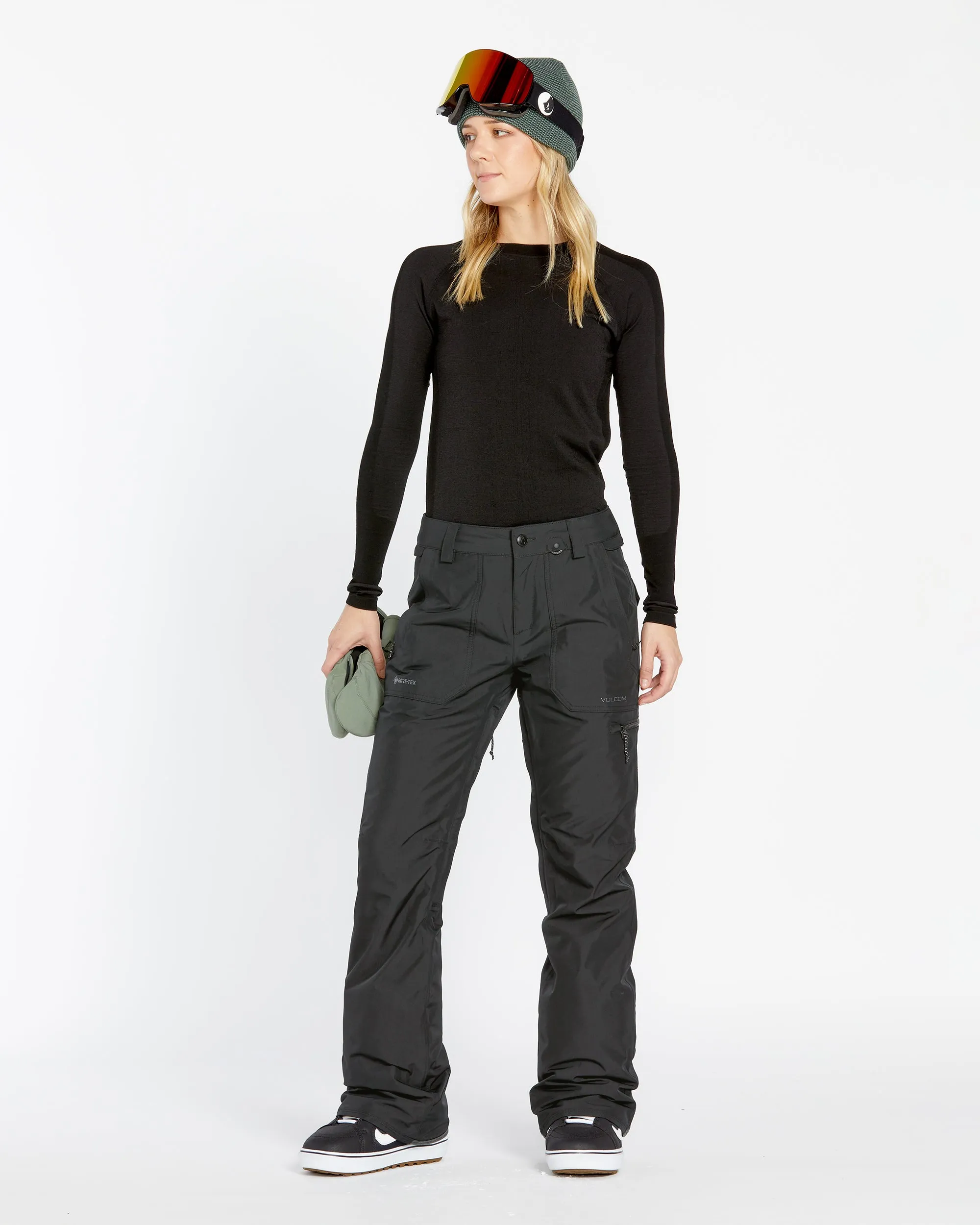 Womens Knox Insulated Gore-Tex Pants - Black sold by Volcom product image thumbnail 3